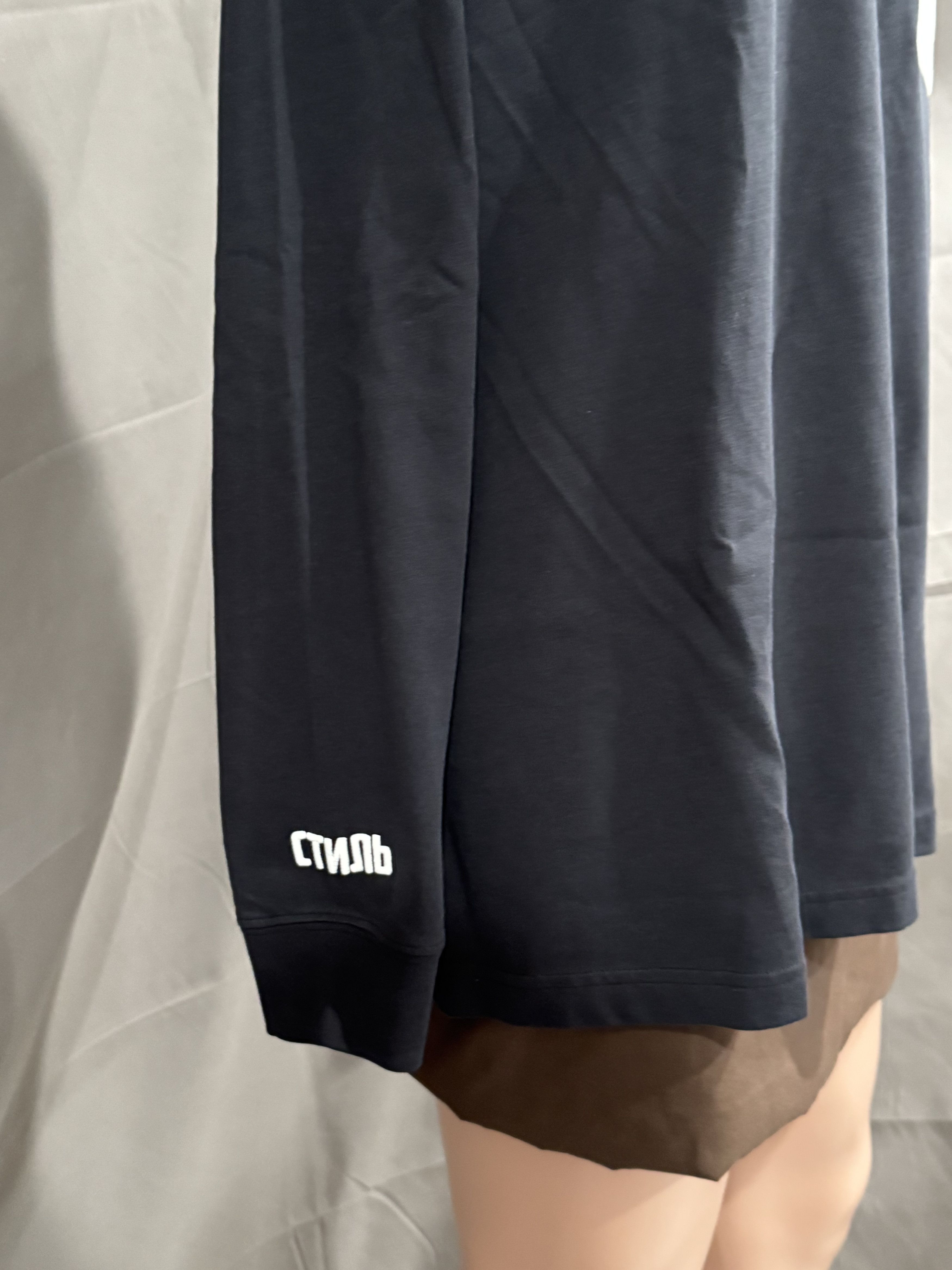 Heron Preston Heron Preston Patch Logo Long Sleeve Shirt Size Medium Size US M / EU 48-50 / 2 - 2 Thumbnail