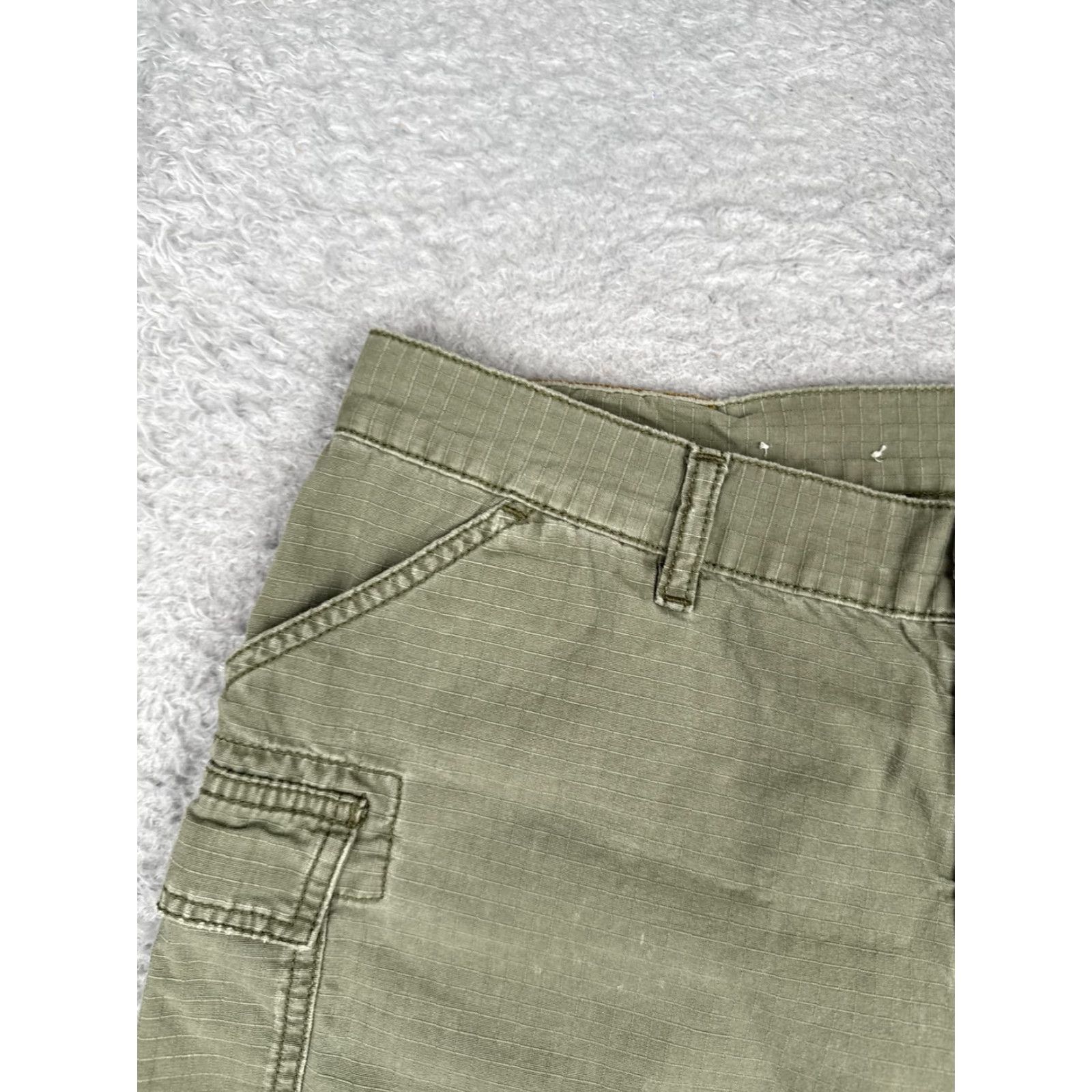 Ralph Lauren Ralph Lauren Polo Jeans Shorts Womens 10 Green Cargo Ripstop Casual Size 32" / US 10 / IT 46 - 4 Thumbnail