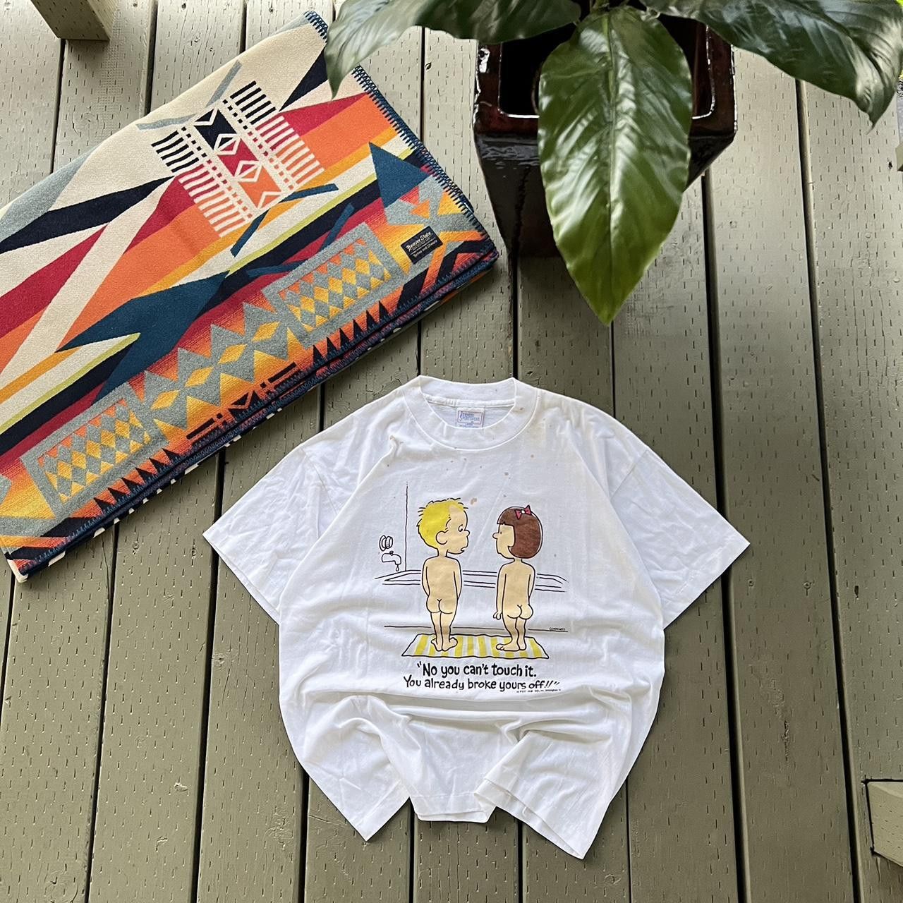 Vintage Vintage 90's Funny Sex Shirt Size US L / EU 52-54 / 3 - 2 Thumbnail