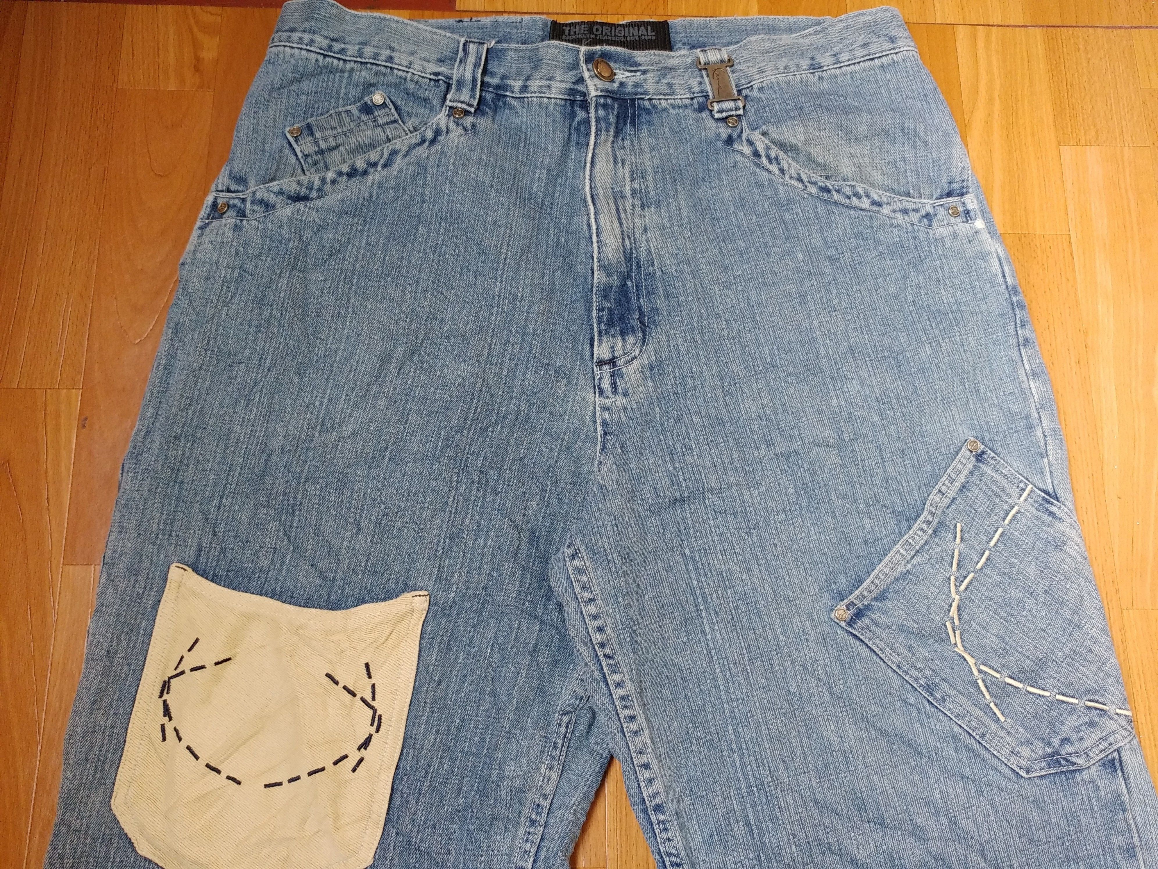 Karl Kani KARL KANI jeans, baggy, vintage Kani jeans, 90s hip hop W 34 Size US 34 / EU 50 - 7 Thumbnail