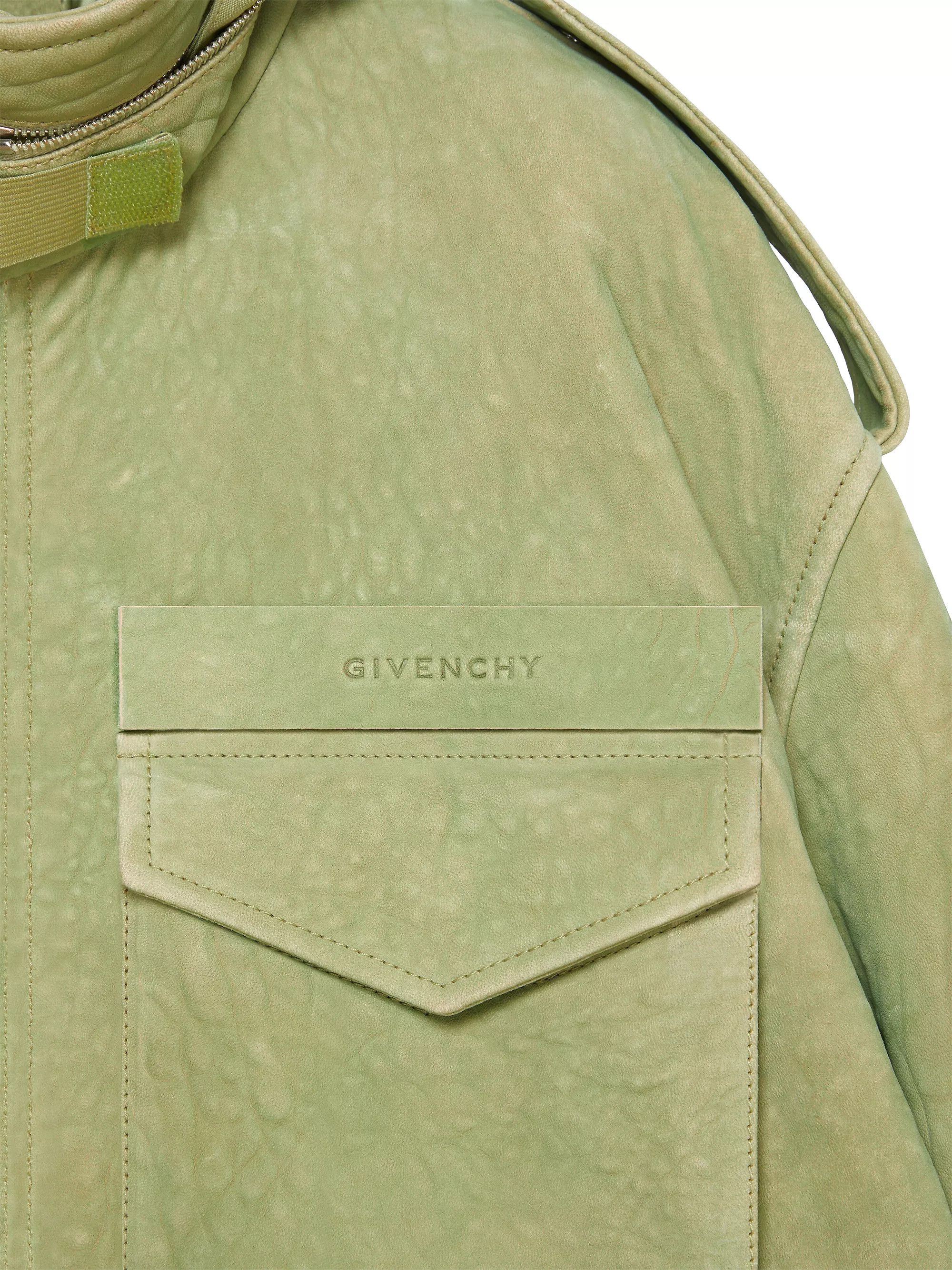 Givenchy o1w1db10325 M65 Parka in Light Green Size US XXL / EU 58 / 5 - 2 Thumbnail