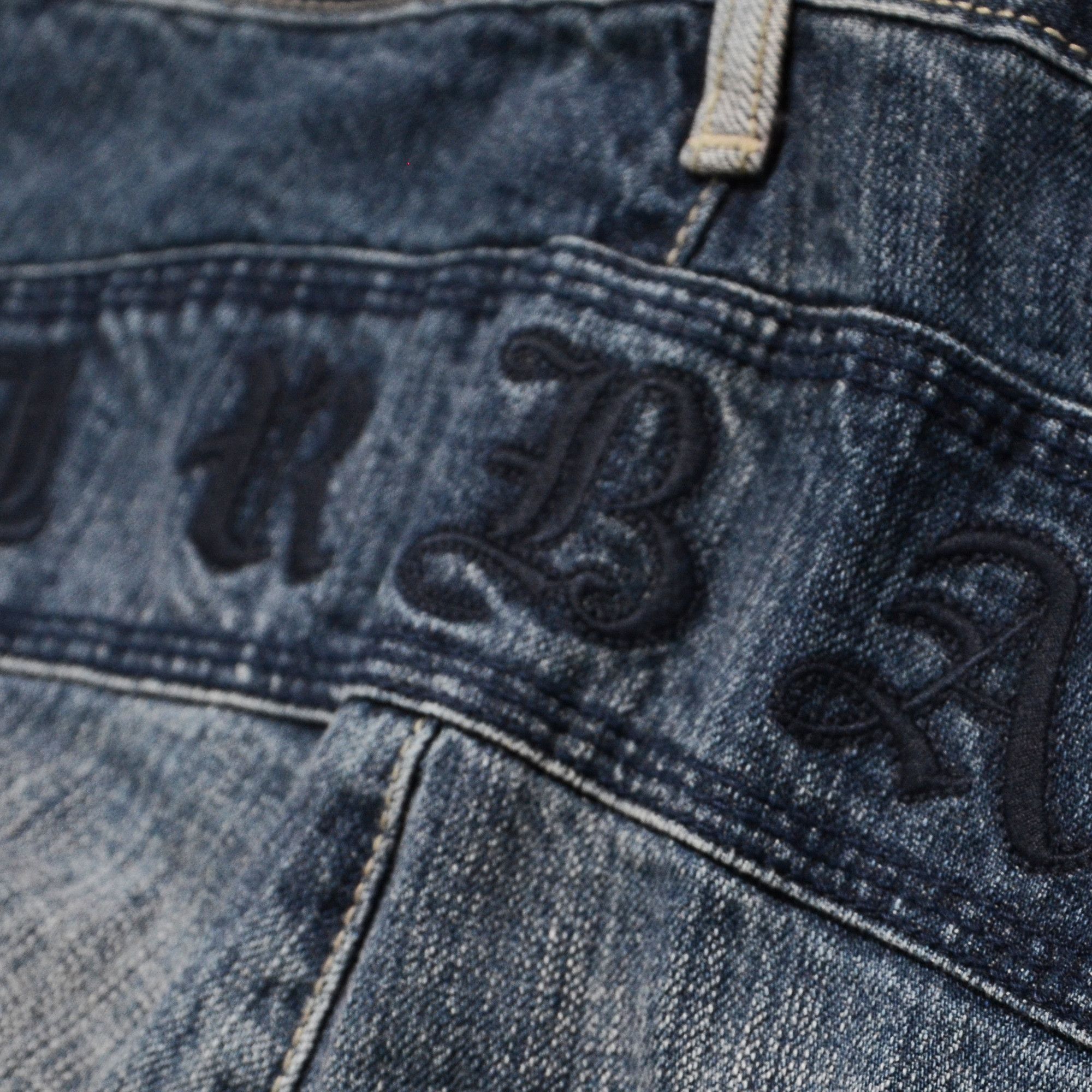 Marithe + Francois Girbaud [Hole Defects] Marithe Francois Girbaud Jeans SPFY2601DP10 Size US 34 / EU 50 - 11 Thumbnail