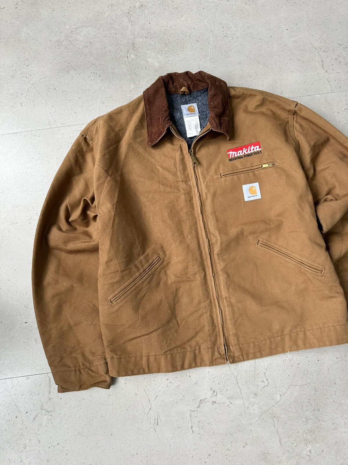 Carhartt × Vintage CARHARTT 80s DETROIT JACKET Size US XL / EU 56 / 4 - 6 Thumbnail