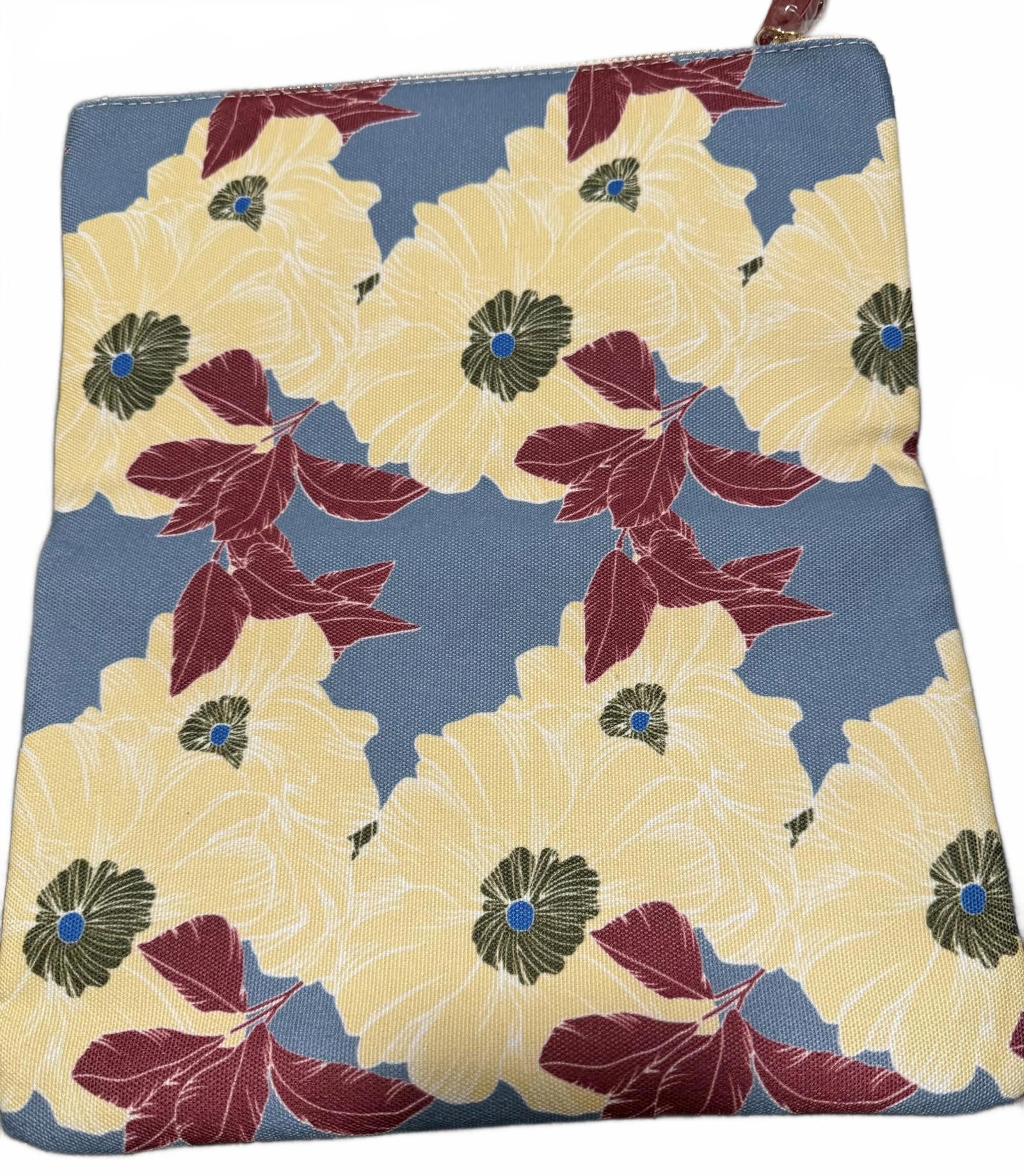 Rachel Pally NWOT Fold-over Reversible Cluth-Cream & Floral Size ONE SIZE - 3 Thumbnail