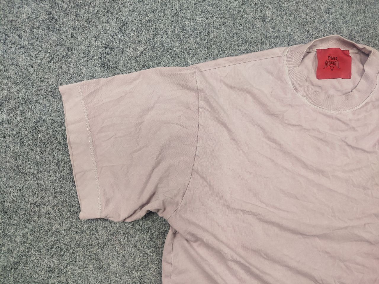 Dilara Findikoglu Dilara Findikoglu Design Oversized Pale pink logo Shirt Tee Size US M / EU 48-50 / 2 - 8 Thumbnail