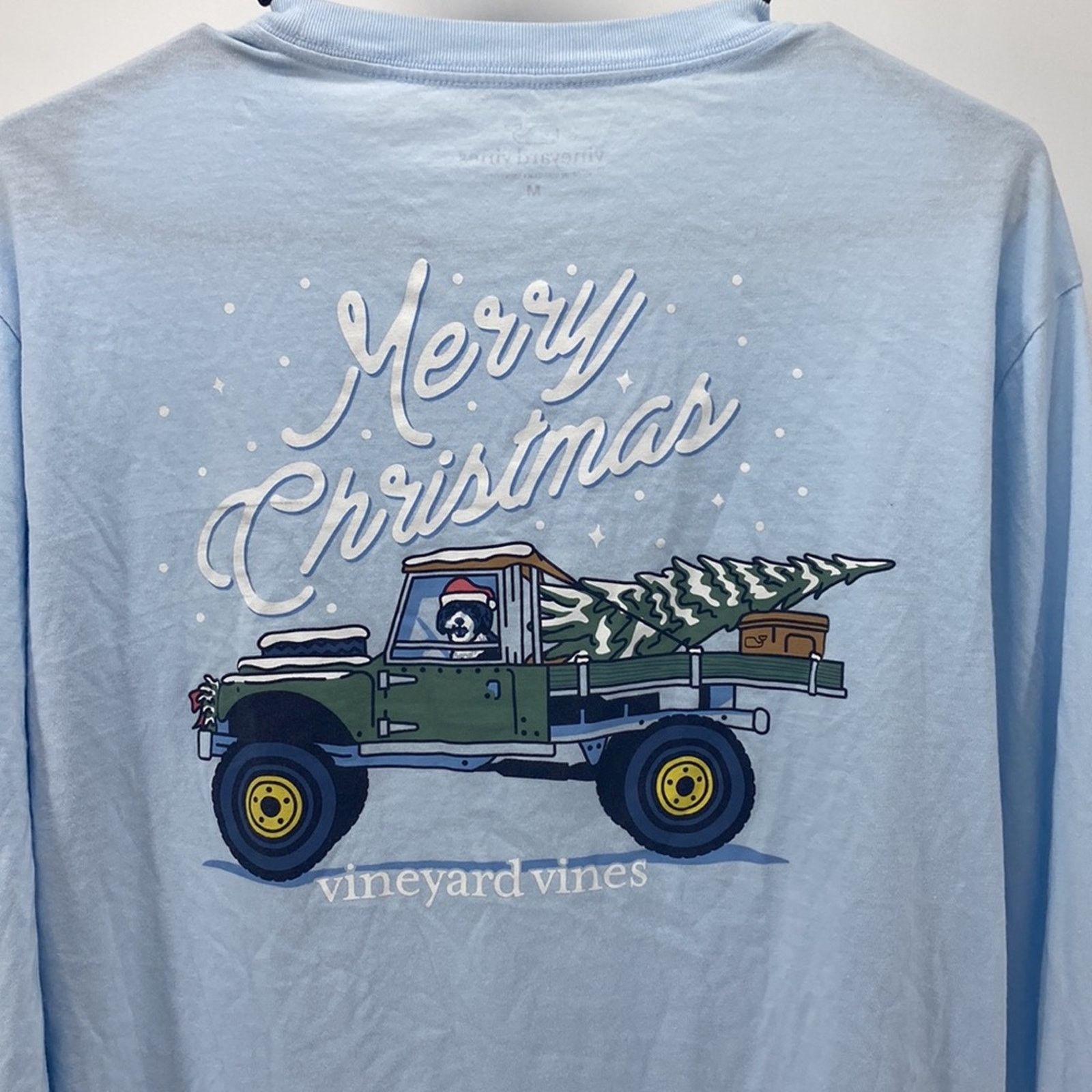 Vineyard Vines Vineyard Vines long sleeve Christmas T-shirt truck graphic Size US M / EU 48-50 / 2 - 7 Thumbnail