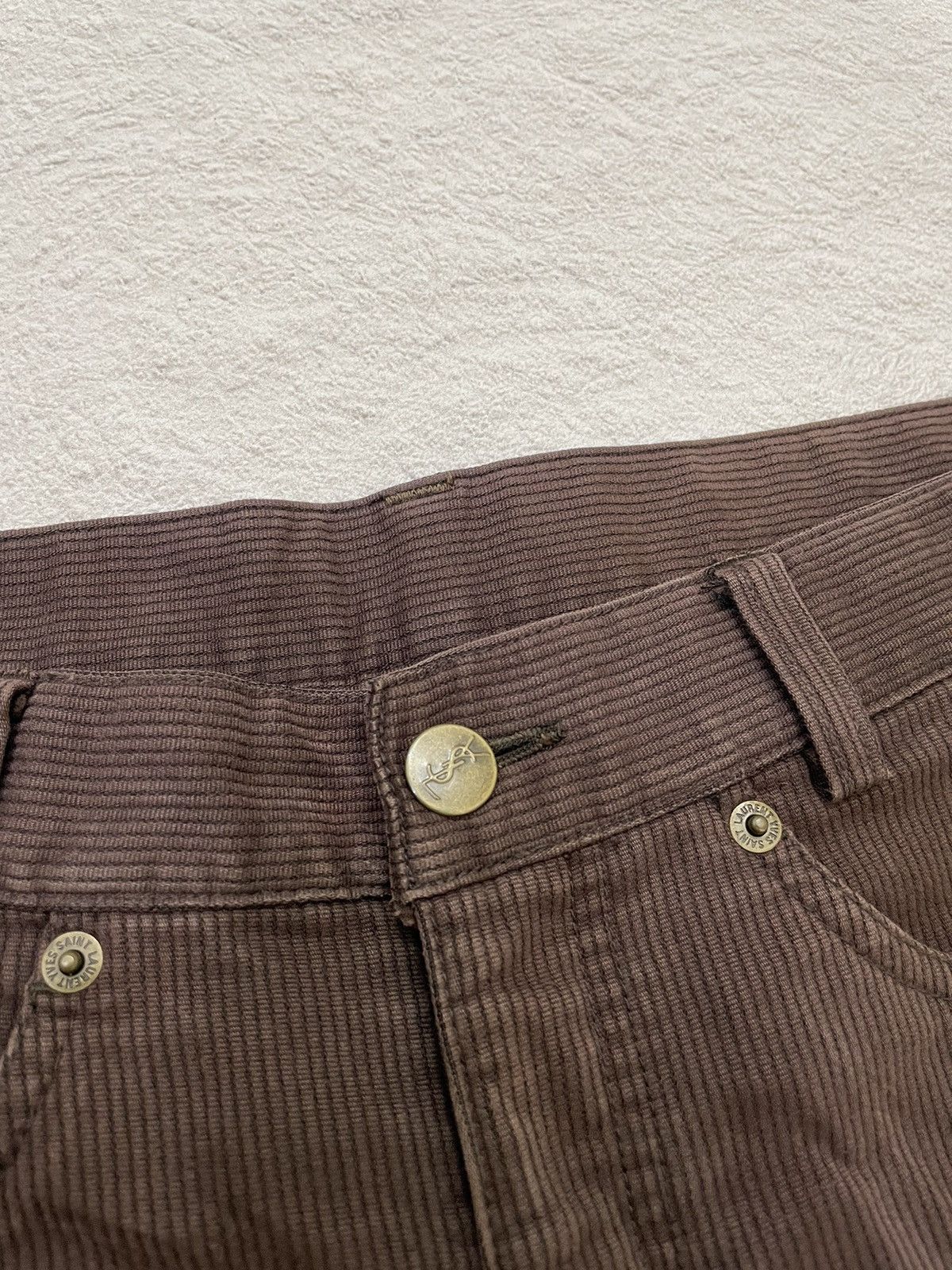 Yves Saint Laurent Yves saint laurent corudoroy pants Size US 31 - 5 Thumbnail