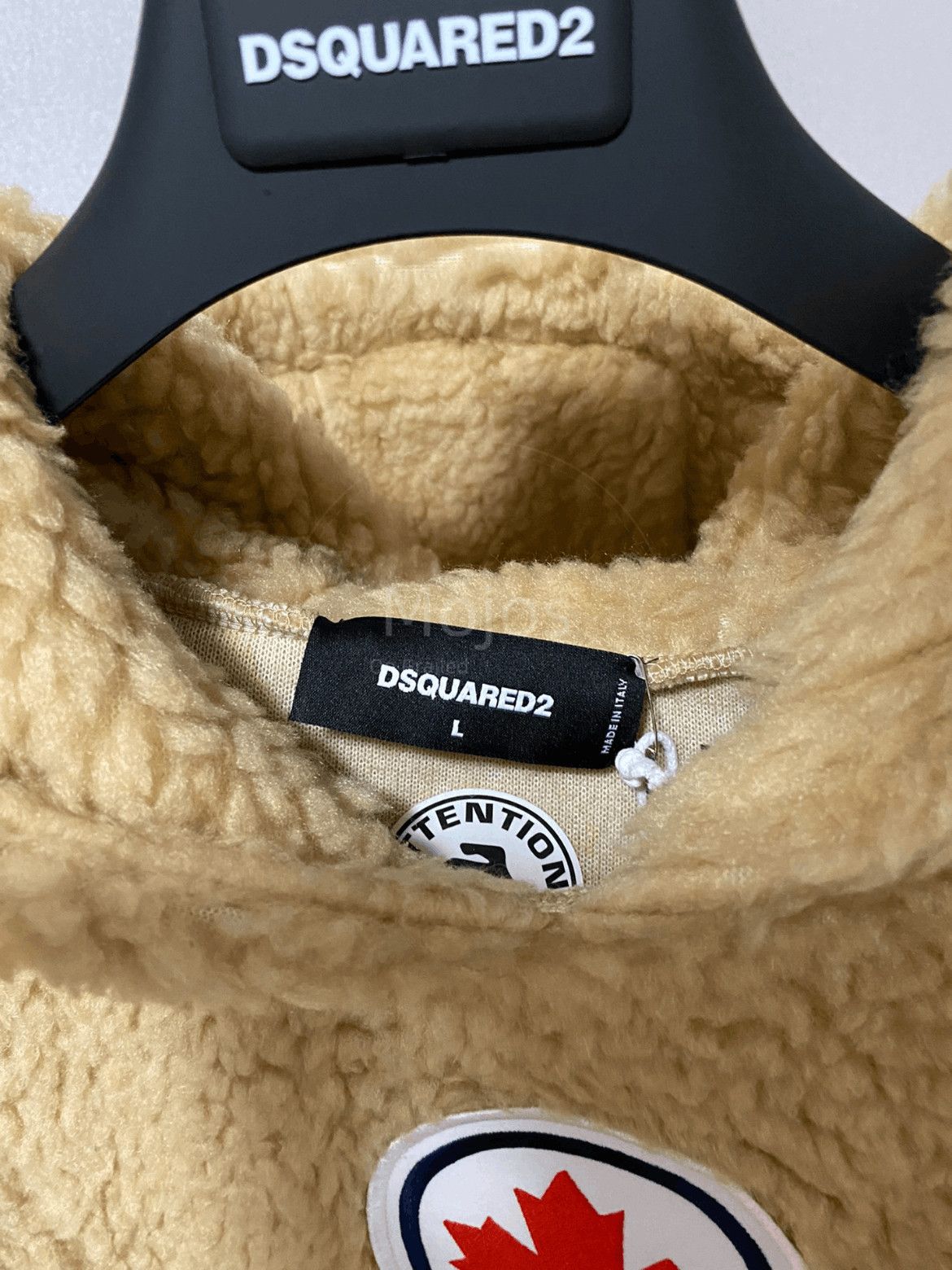 Dsquared2 Dsquared2 22AW Patches Fleece Hoodie Size US L / EU 52-54 / 3 - 5 Thumbnail