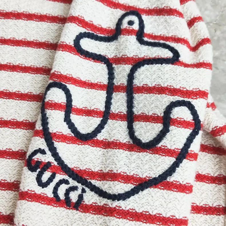 Gucci Gucci Anchor gold buckle cashmere blended knitwear Size US M / EU 48-50 / 2 - 4 Thumbnail