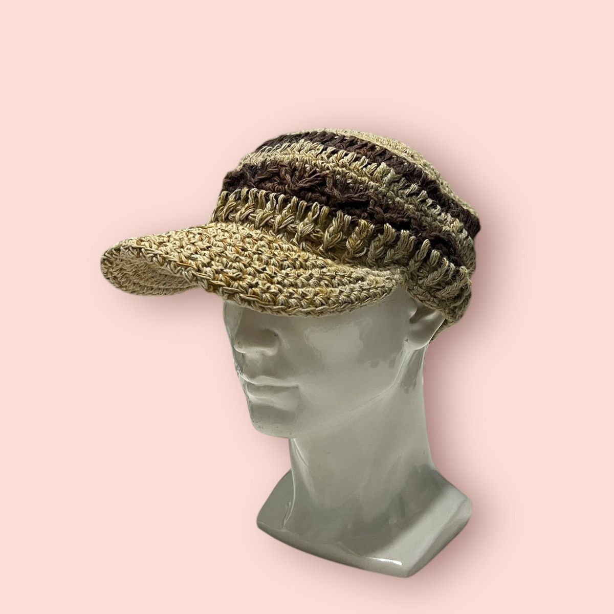 Global Work × Japanese Brand × Vintage VINTAGE GLOBAL WORK COTTON LINEN STRAW HAT Size ONE SIZE - 2 Thumbnail