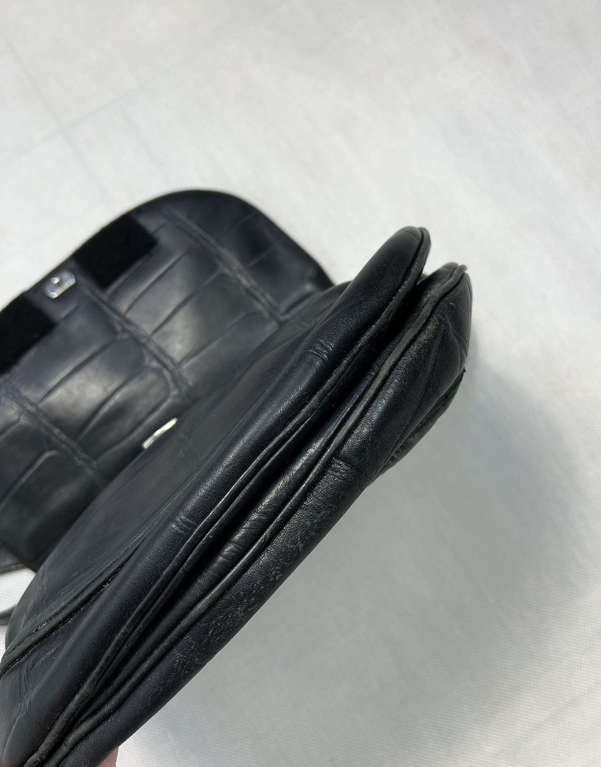 Aigner × Etienne Aigner × Vintage Handbag Etienne Aigner Black Leather Vintage Size ONE SIZE - 6 Thumbnail
