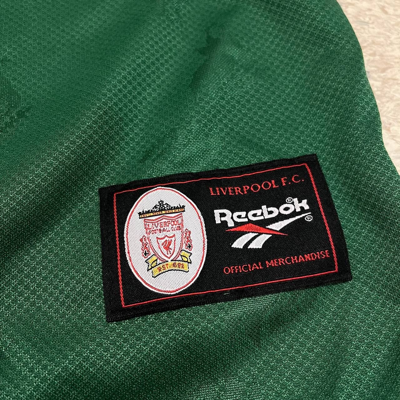 Reebok Liverpool 1996-1998 Goalkeeper football shirt jersey REEBOK Size US L / EU 52-54 / 3 - 6 Thumbnail