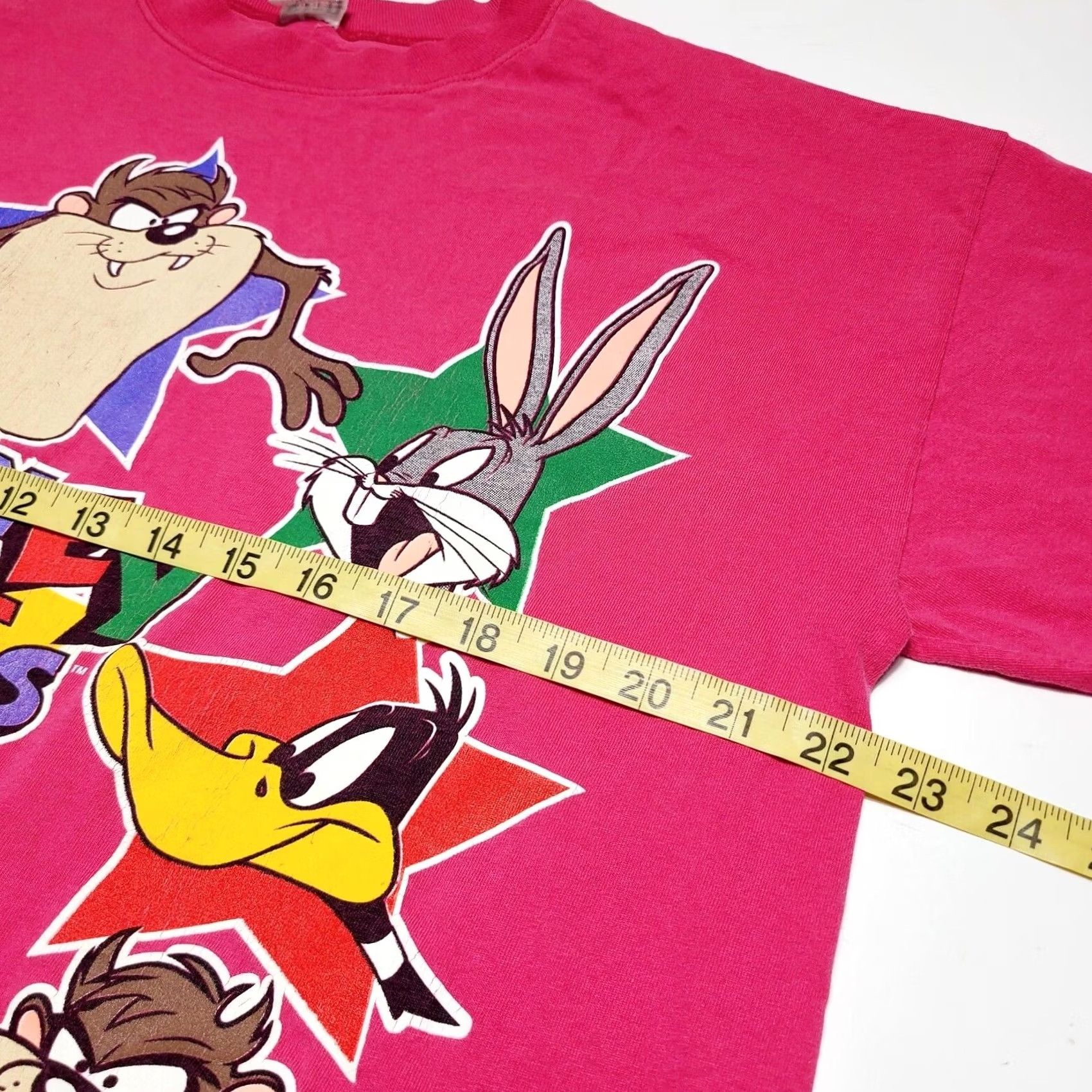 Vintage VINTAGE 1994 LOONEY TUNES Characters T-Shirt Sun Women's 2XL Taz Size XXL / US 16-18 / IT 52-54 - 7 Thumbnail