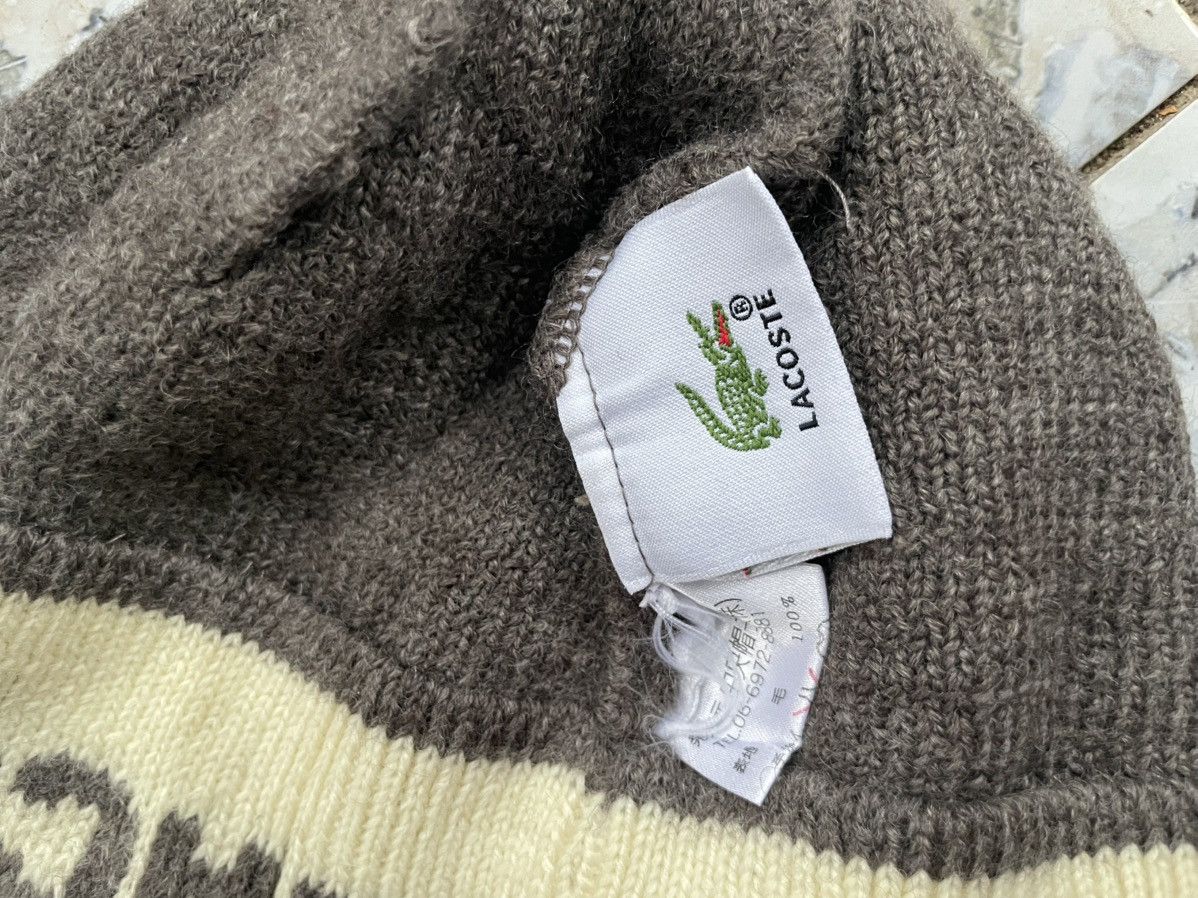 Japanese Brand × Lacoste × Vintage Vtg beanie lacoste Size ONE SIZE - 4 Thumbnail