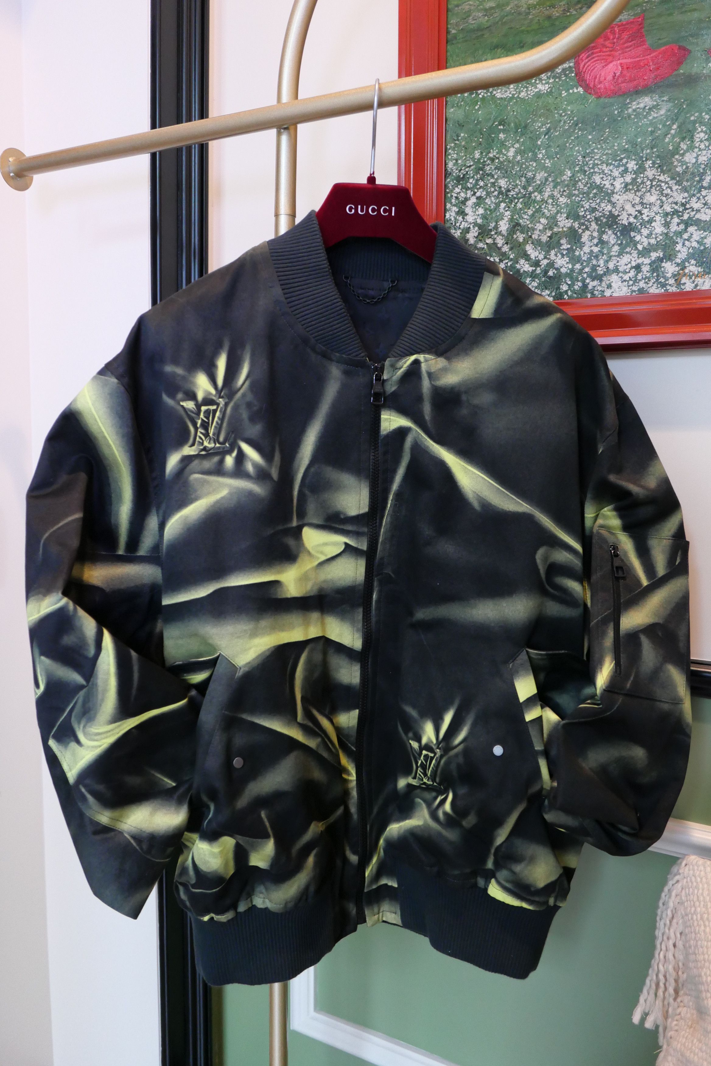 Louis Vuitton Louis Vuitton Graphic Bomber Jacket Size US XL / EU 56 / 4 - 1 Thumbnail