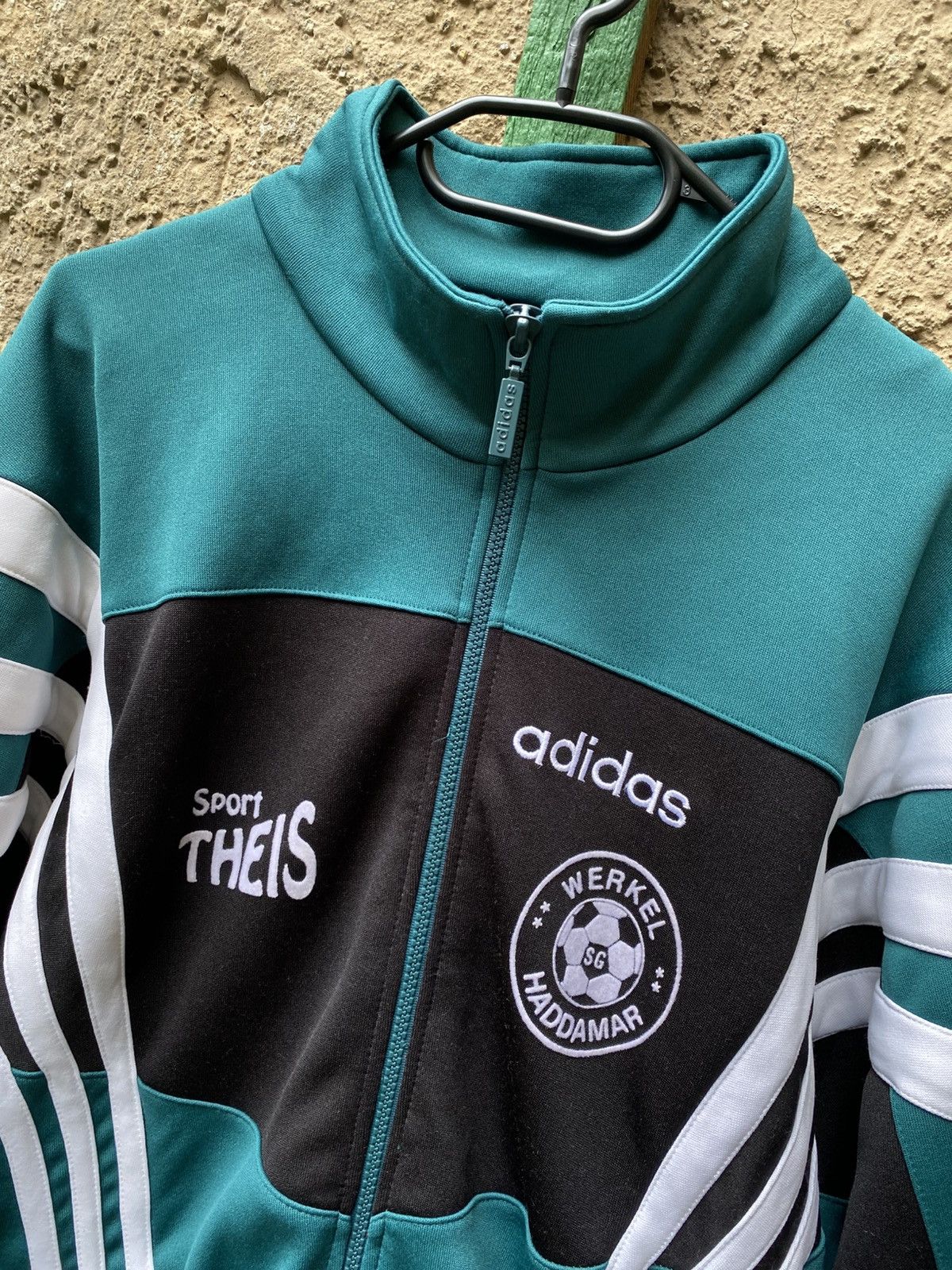 Adidas Vintage Adidas Track Top Jacket Training Football Soccer Size US M / EU 48-50 / 2 - 2 Thumbnail