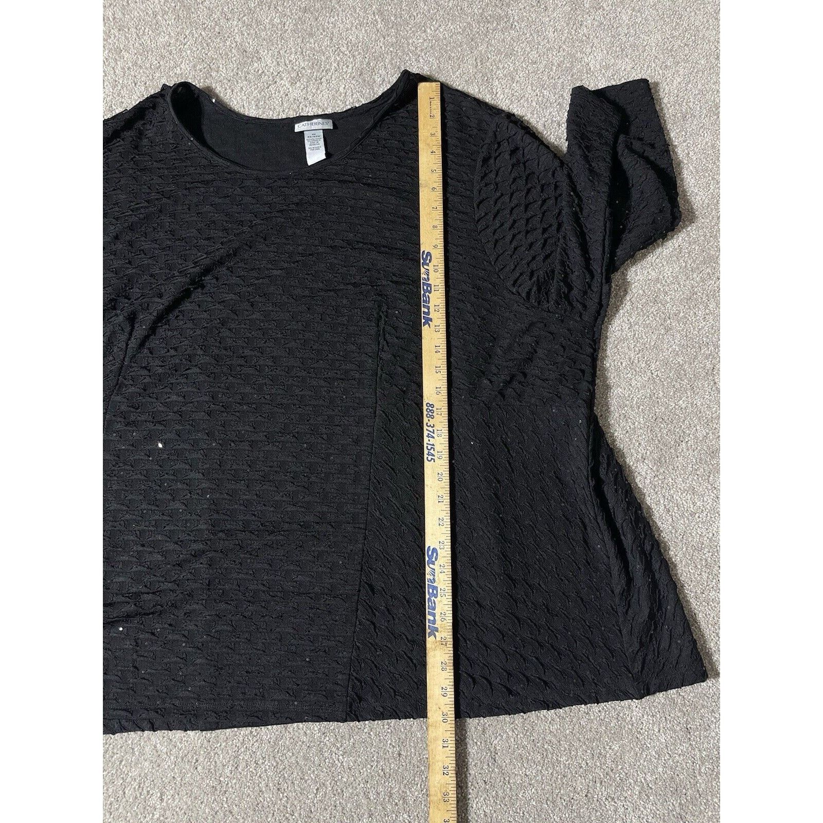 Other Catherines Womens Plus 4X Sequins Sparkly Dark Fairy Witchy Size 4XL / US 24-26 - 4 Thumbnail