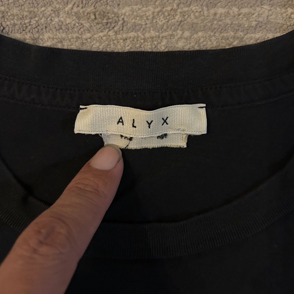 Alyx ALYX “TO BE” Graphic Tee Size US M / EU 48-50 / 2 - 3 Thumbnail