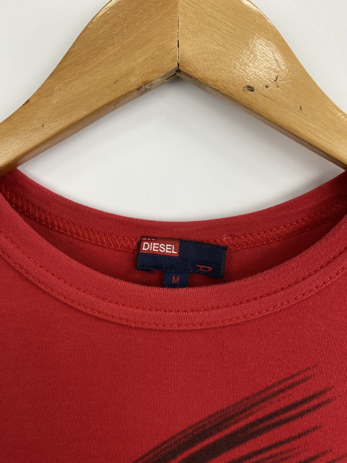 Diesel Vintage 90s Diesel Big logo t-shirt retro rare Y2K Size US M / EU 48-50 / 2 - 5 Thumbnail