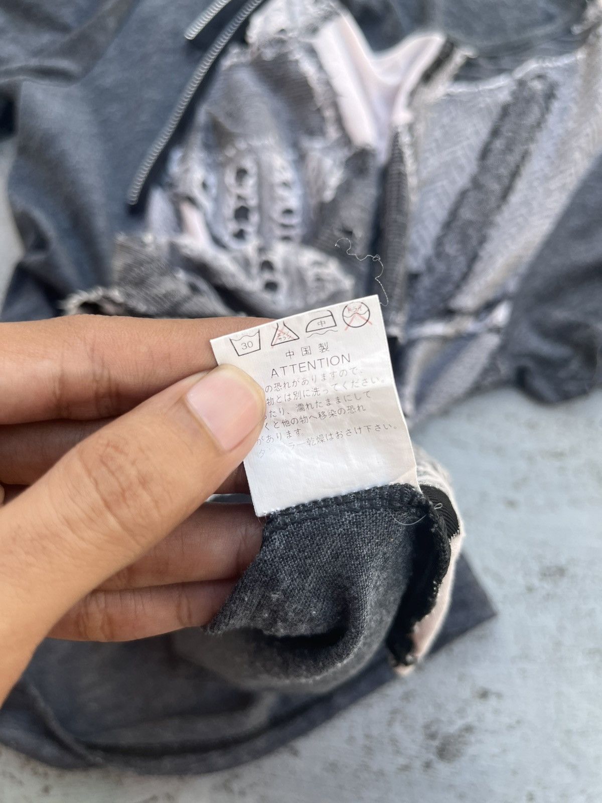 If Six Was Nine × Japanese Brand × Le Grande Bleu (L.G.B.) JAPANESE CLOSE UP PATCHWORK DRESS TEE PUNK Y2K LGB Size US S / EU 44-46 / 1 - 6 Thumbnail