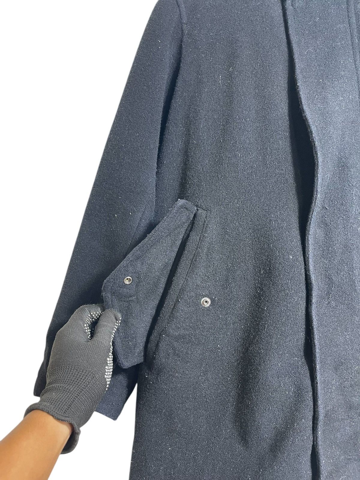 Issey Miyake × Zucca Japanese Brand Issey Miyake Cabanne De Zucca Wool hoodie Size US M / EU 48-50 / 2 - 6 Thumbnail