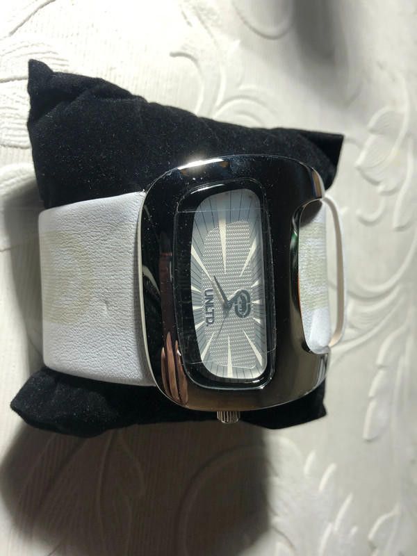 Marc Ecko Marc Ecko -white leather strap Men's Watch Size ONE SIZE - 4 Thumbnail