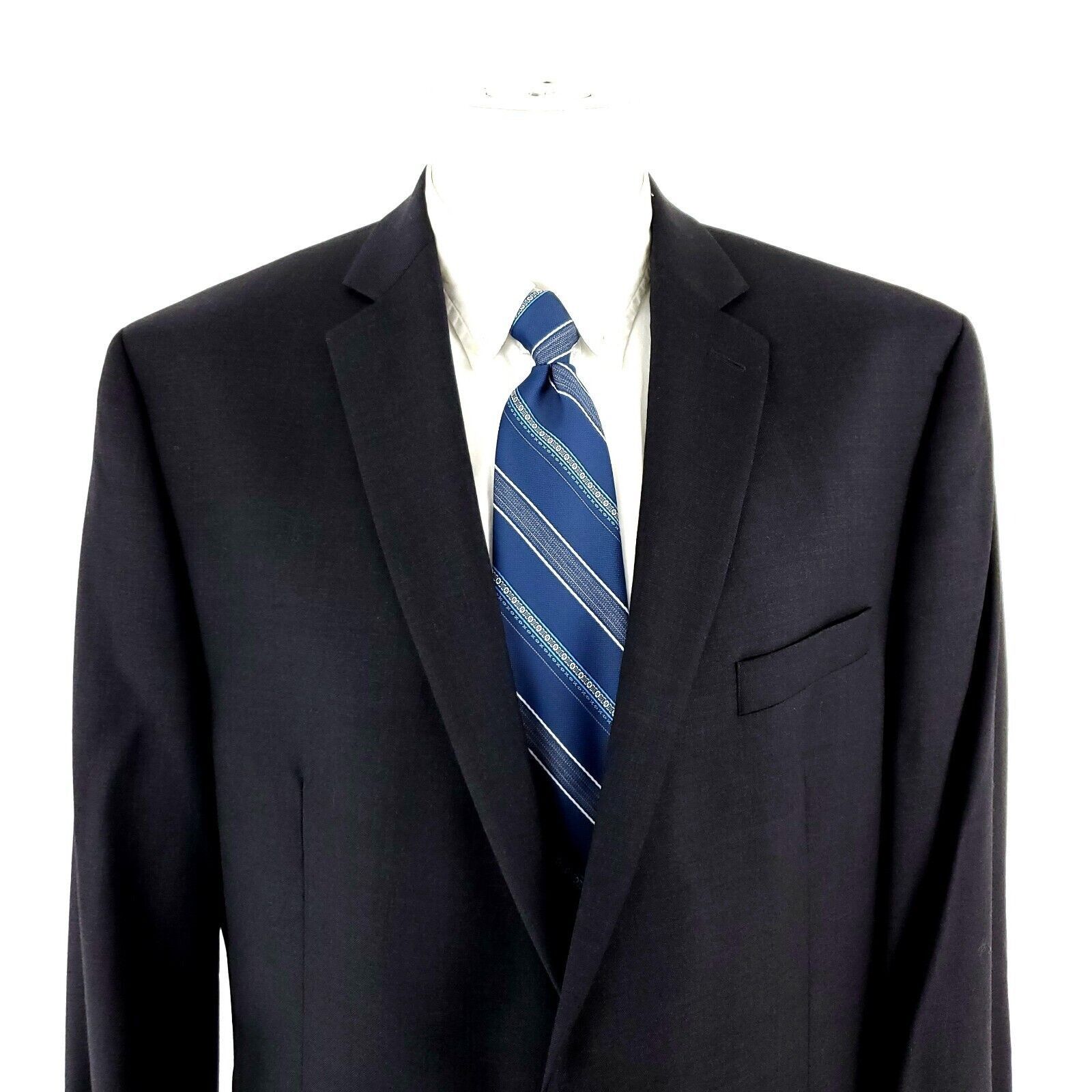 Calvin Klein Calvin Klein Wool 2 Button Blazer 42L Or Slim Fit 44L Gray Size 42L - 1 Thumbnail