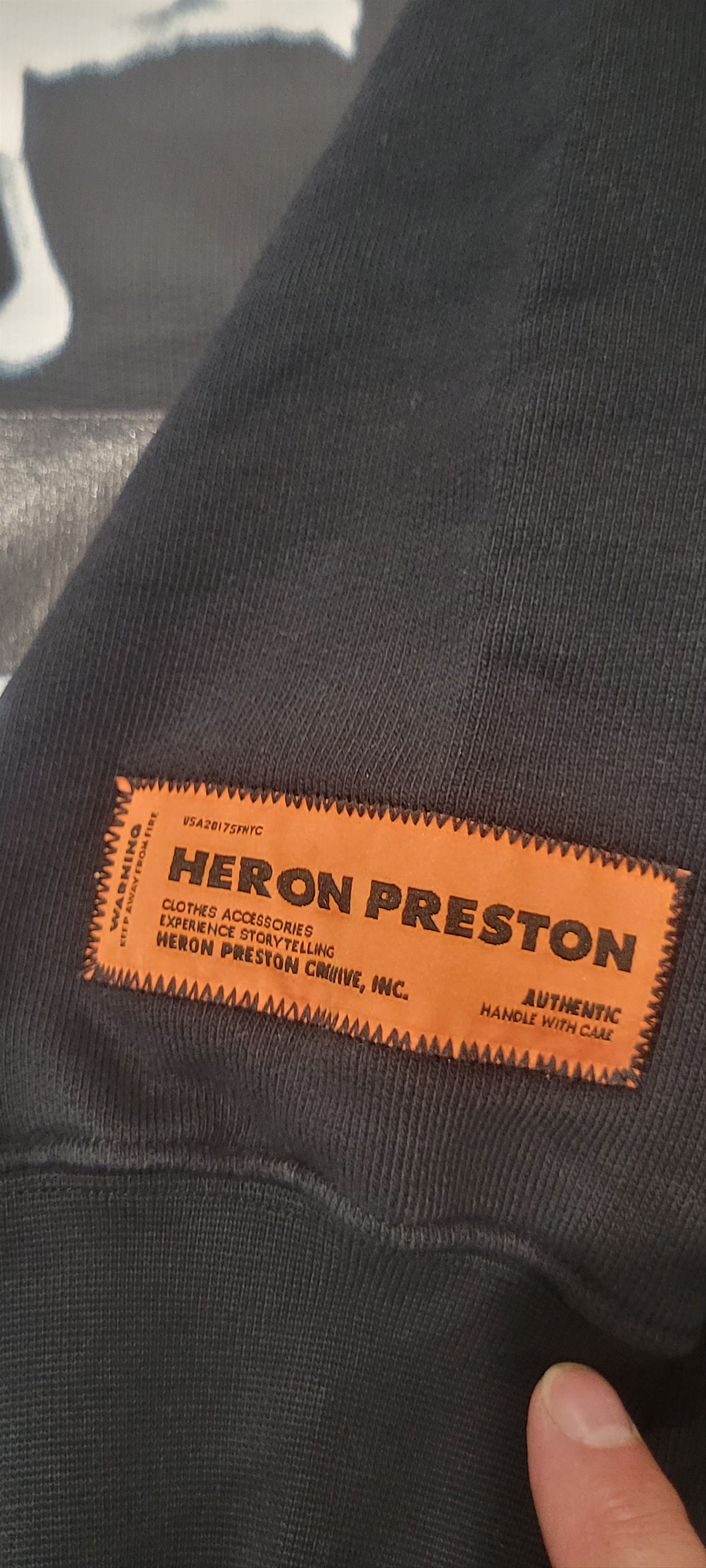 Heron Preston Censored Graphic Sweatshirt Size US L / EU 52-54 / 3 - 5 Thumbnail