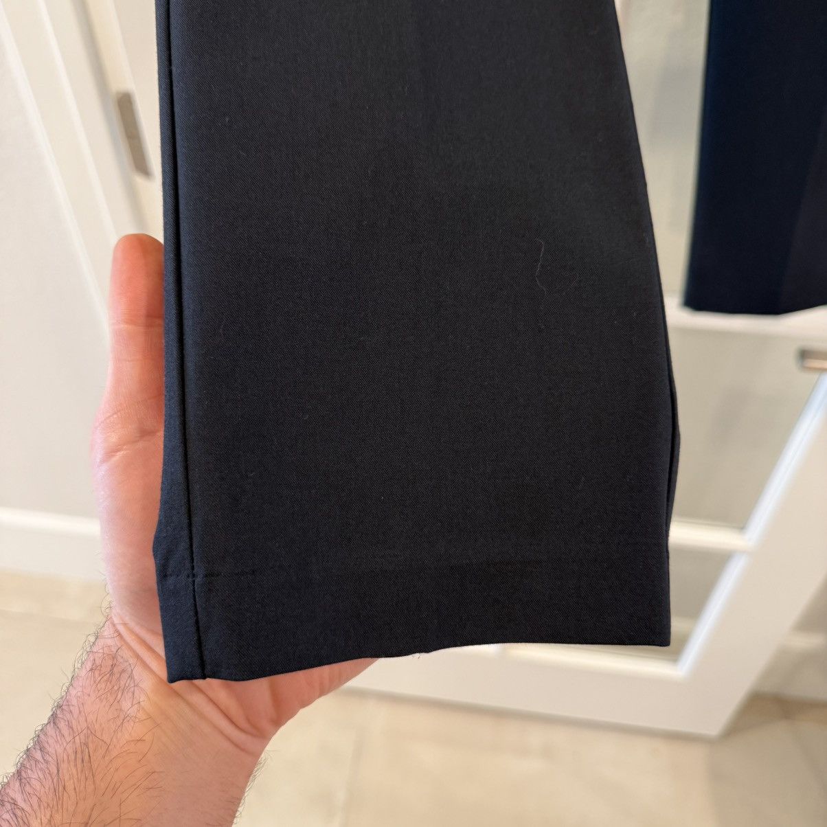 Mango MANGO Men’s Dark Navy Slim-Fit Stretch Pants Size 30 Size US 30 / EU 46 - 6 Thumbnail
