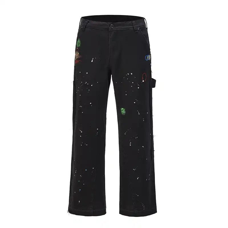 Japanese Brand × Vintage Streetwear Graffiti Cargo Flared Jeans Size US 36 / EU 52 - 3 Thumbnail