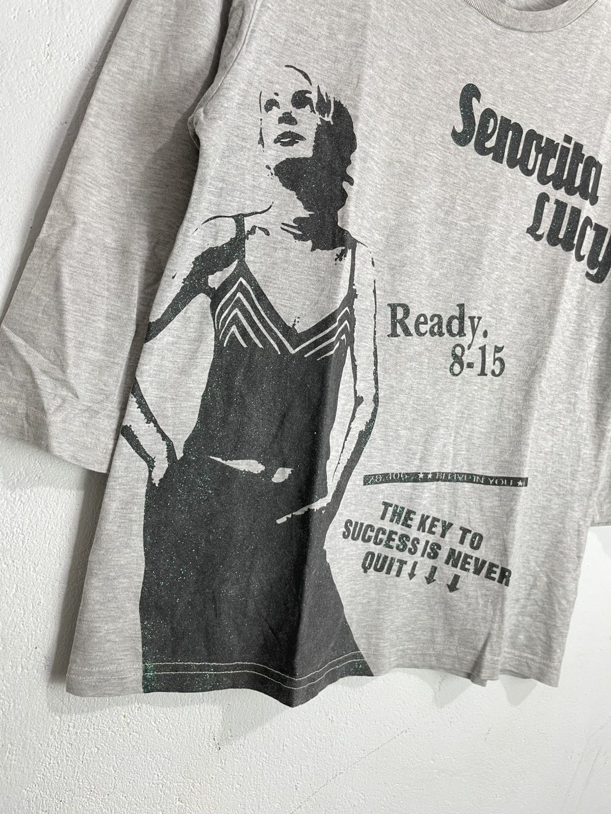 Hysteric Glamour Senorita Lucy Poem Longsleeve Tshirt Japanese digdeep Size M / US 6-8 / IT 42-44 - 2 Thumbnail