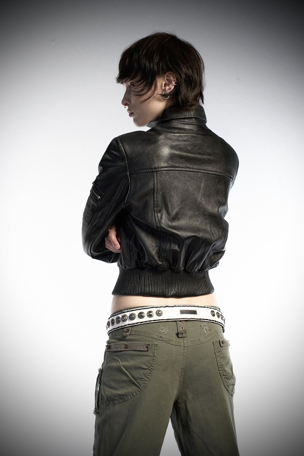 New Rock Rare New Rock Avant Garde Archive Leather Belt Size ONE SIZE - 9 Thumbnail