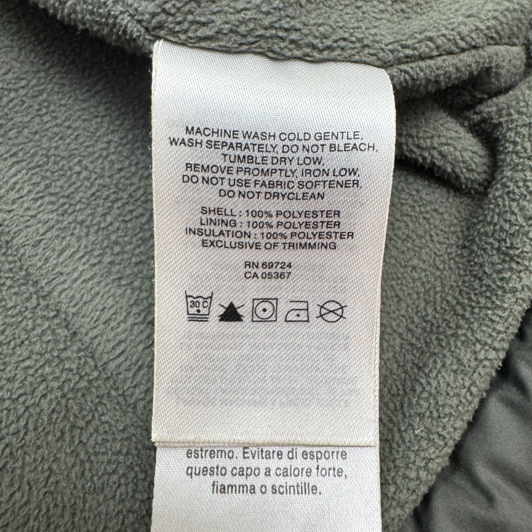 Vintage Columbia Quilted Puffer Vest Womens Small Green Full Zip Outdoor Fleece Line Size S / US 4 / IT 40 - 7 Thumbnail