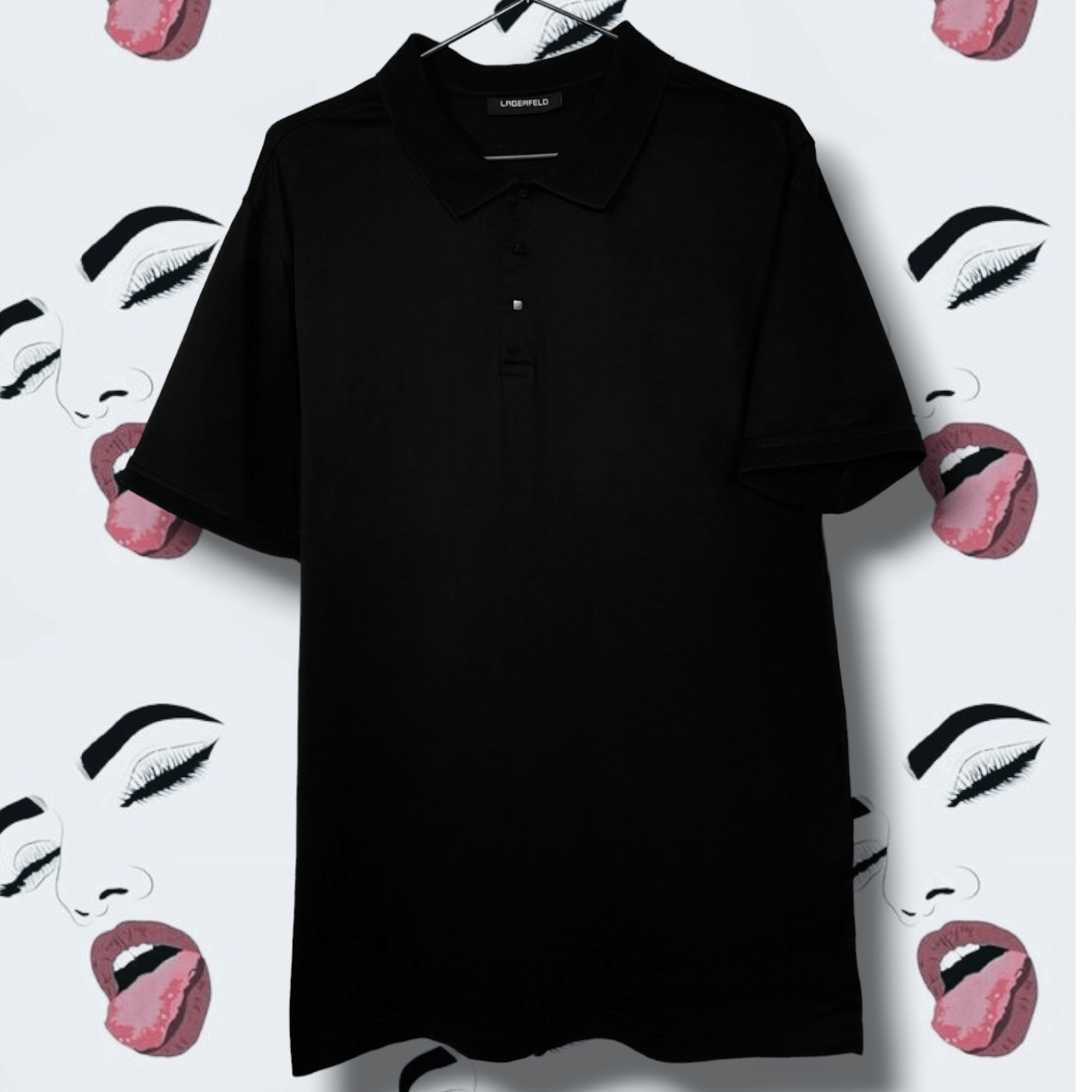 Karl Lagerfeld Karl Lagerfeld Polo crazy T-shirt Size US M / EU 48-50 / 2 - 4 Thumbnail