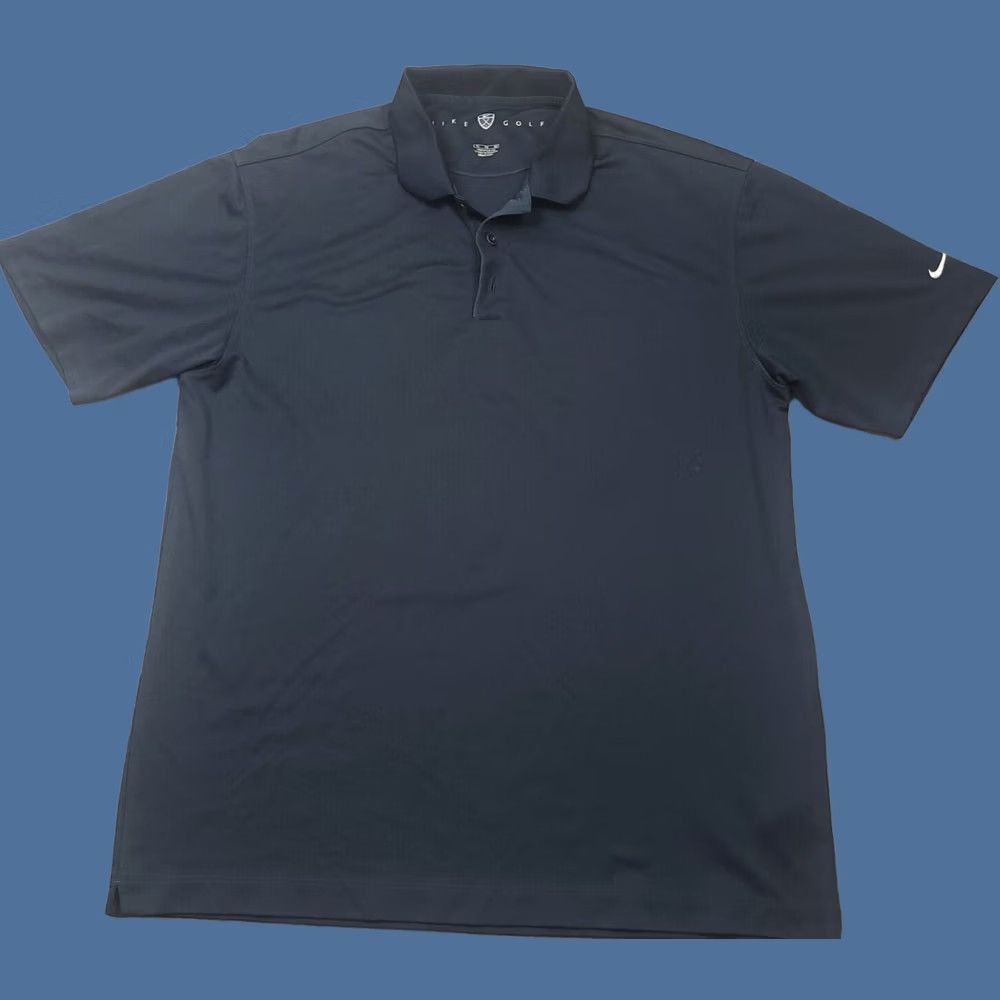Nike Nike Golf Shirt Mens XL Black Short Sleeve Polo Outdoor Active Sports Casual Size US XL / EU 56 / 4 - 1 Thumbnail