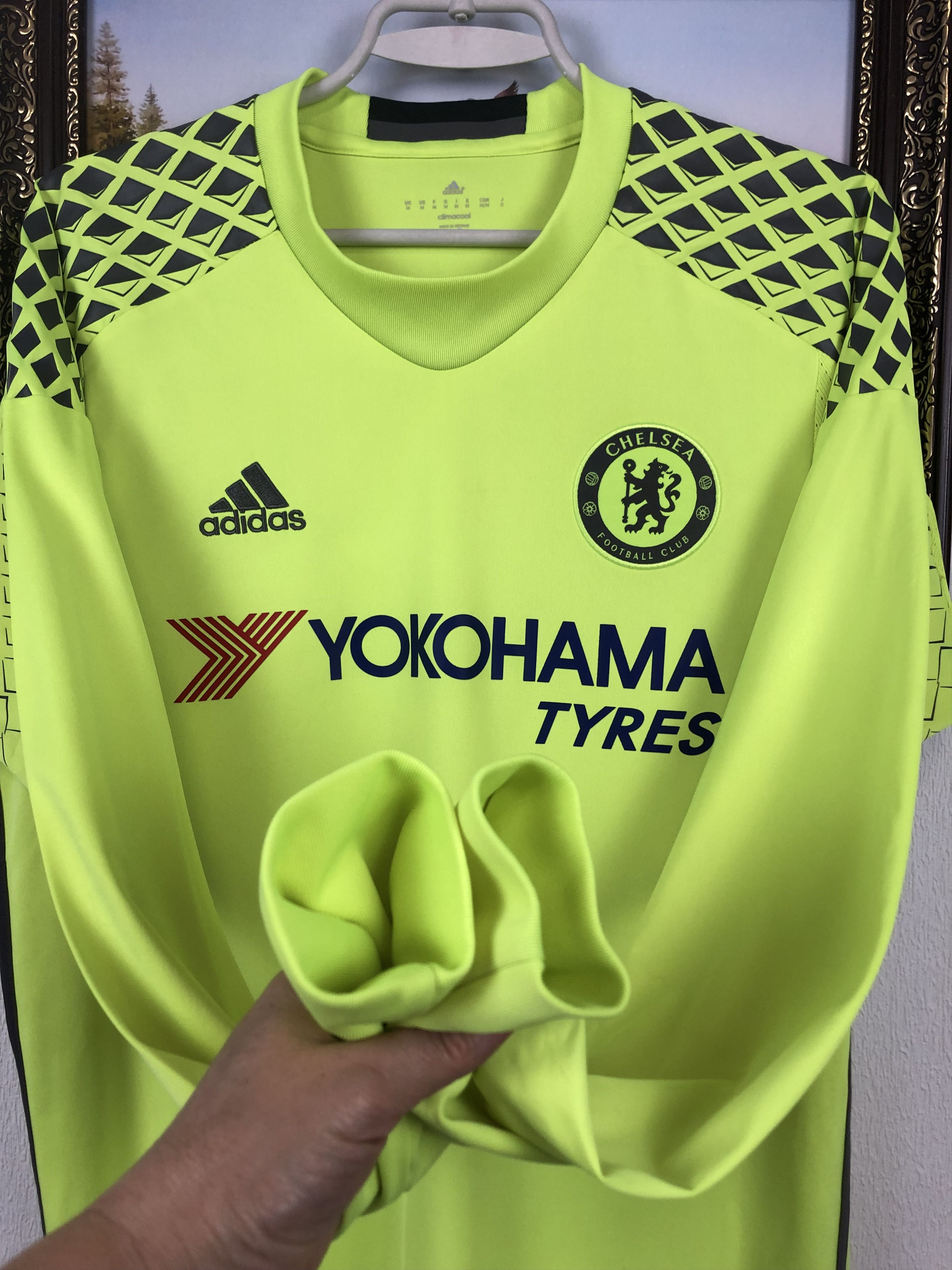 Adidas Chelsea football shirt 2016 #26 Jersey Long Sleeve #26 Terry Size US M / EU 48-50 / 2 - 10 Thumbnail