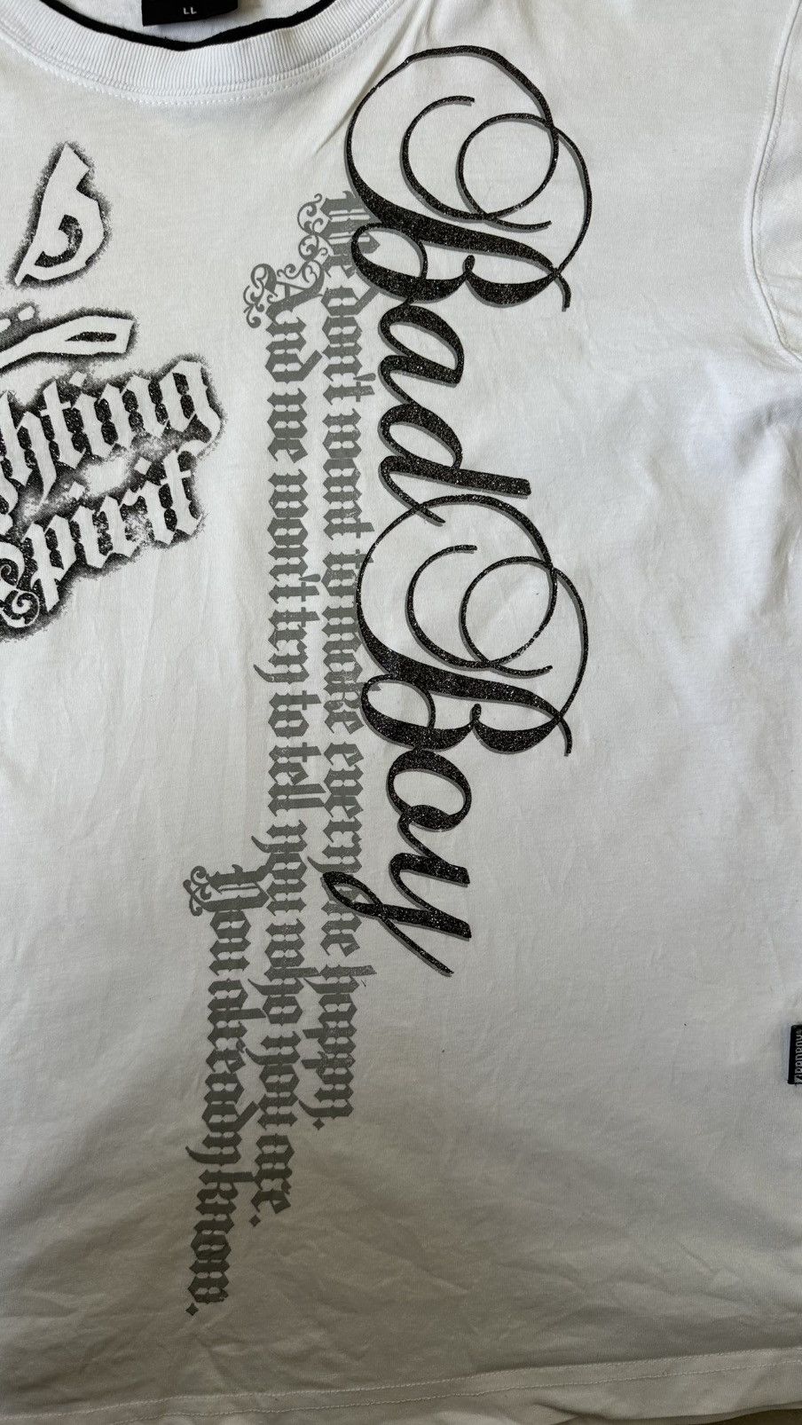 Vintage VINTAGE BAD BOY FIGHTHING SPIRIT TEE Size US M / EU 48-50 / 2 - 4 Thumbnail