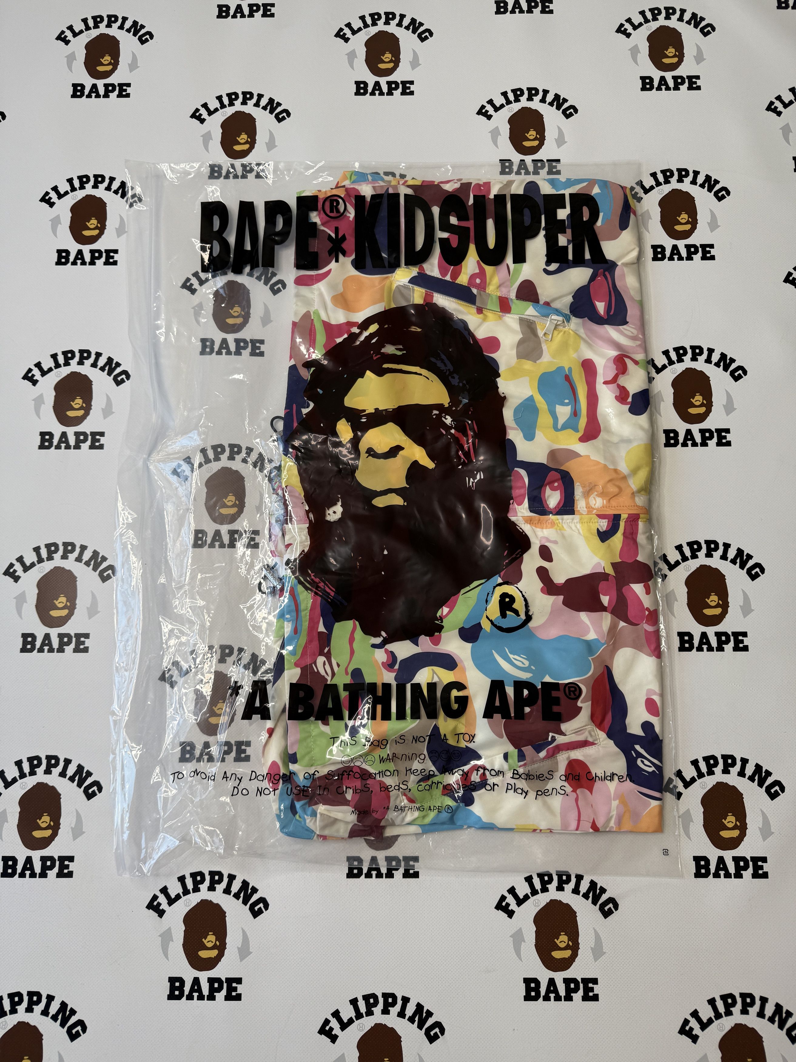 Bape × KidSuper BAPE X KIDSUPER CAMO LIGHTWEIGHT JACKET Size US L / EU 52-54 / 3 - 20 Thumbnail