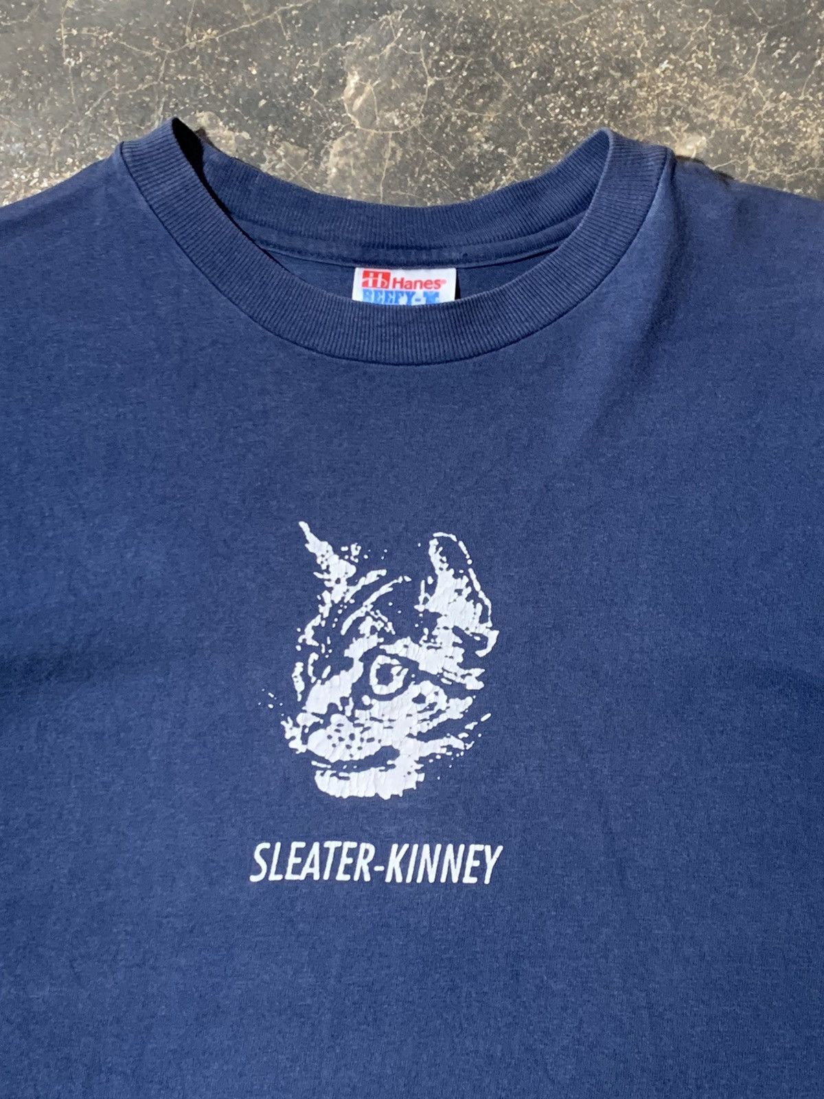 Band Tees VINTAGE SLEATER KINNEY - KITTY 90'S TOUR SHIRT Size US S / EU 44-46 / 1 - 2 Thumbnail