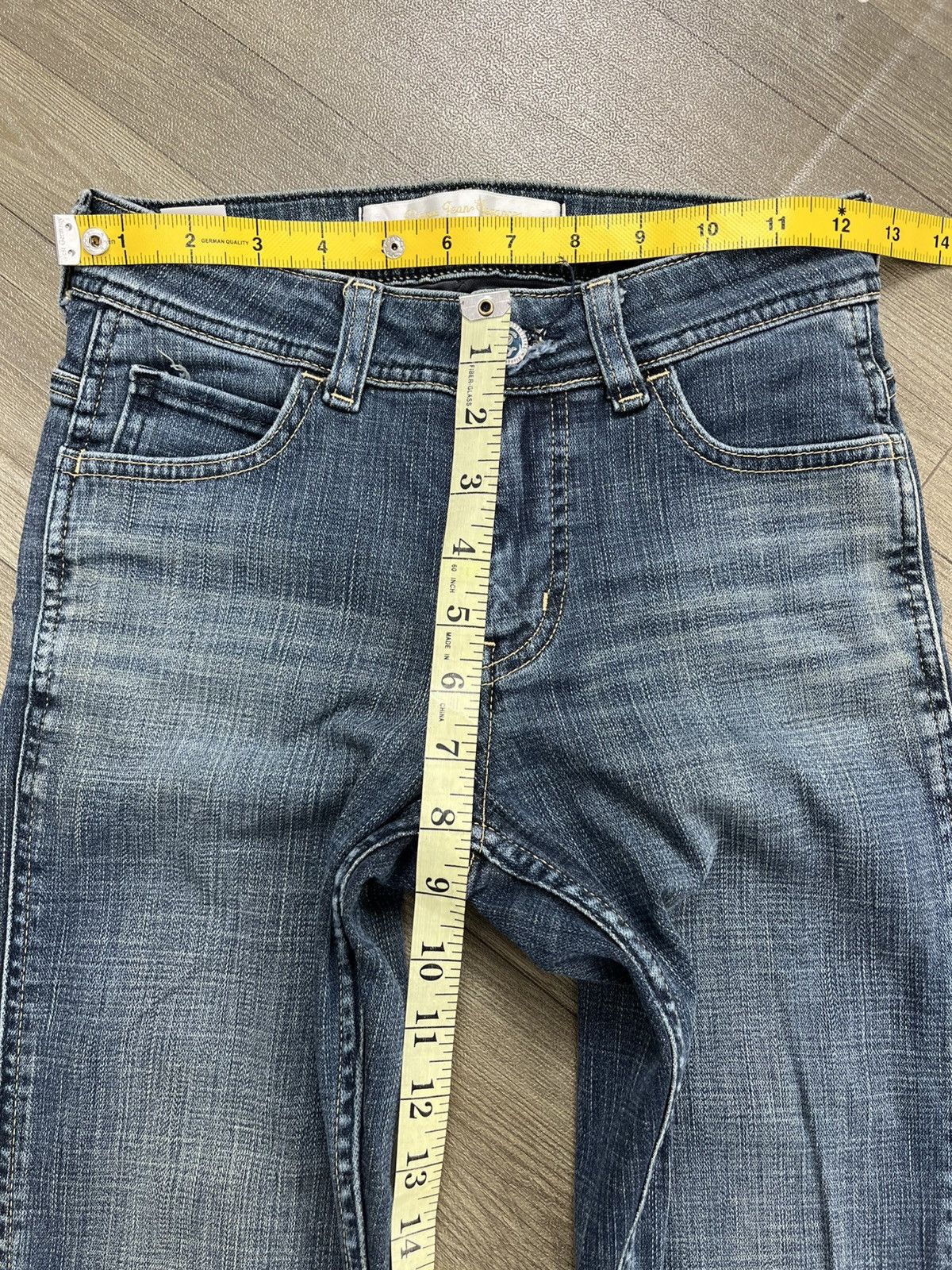 If Six Was Nine 2000s Something Edwin Flare Jeans High Street Japan Boot Cut Size US 26 / EU 42 - 20 Thumbnail