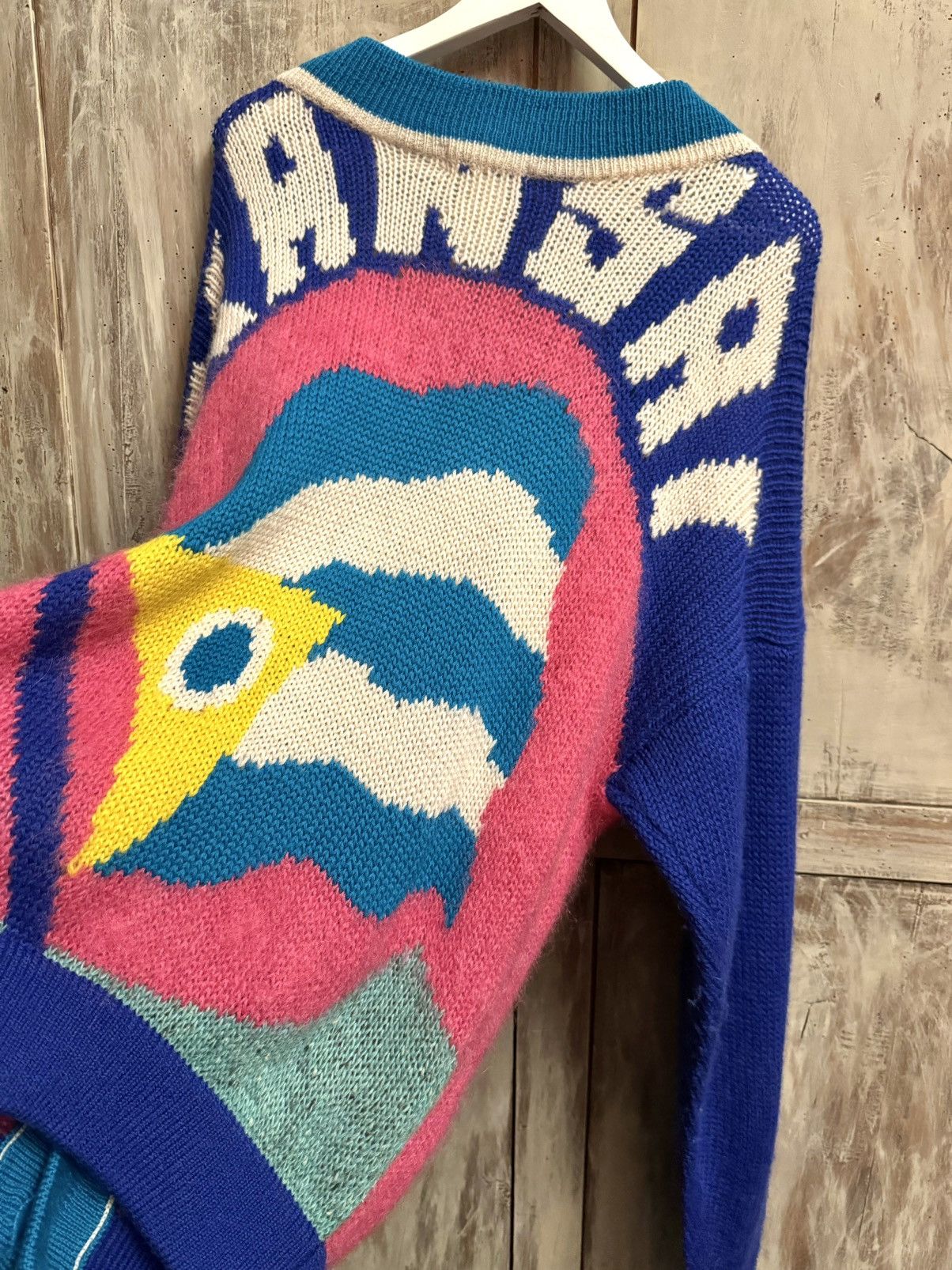 Kansai Yamamoto vintage oversized cardigan L