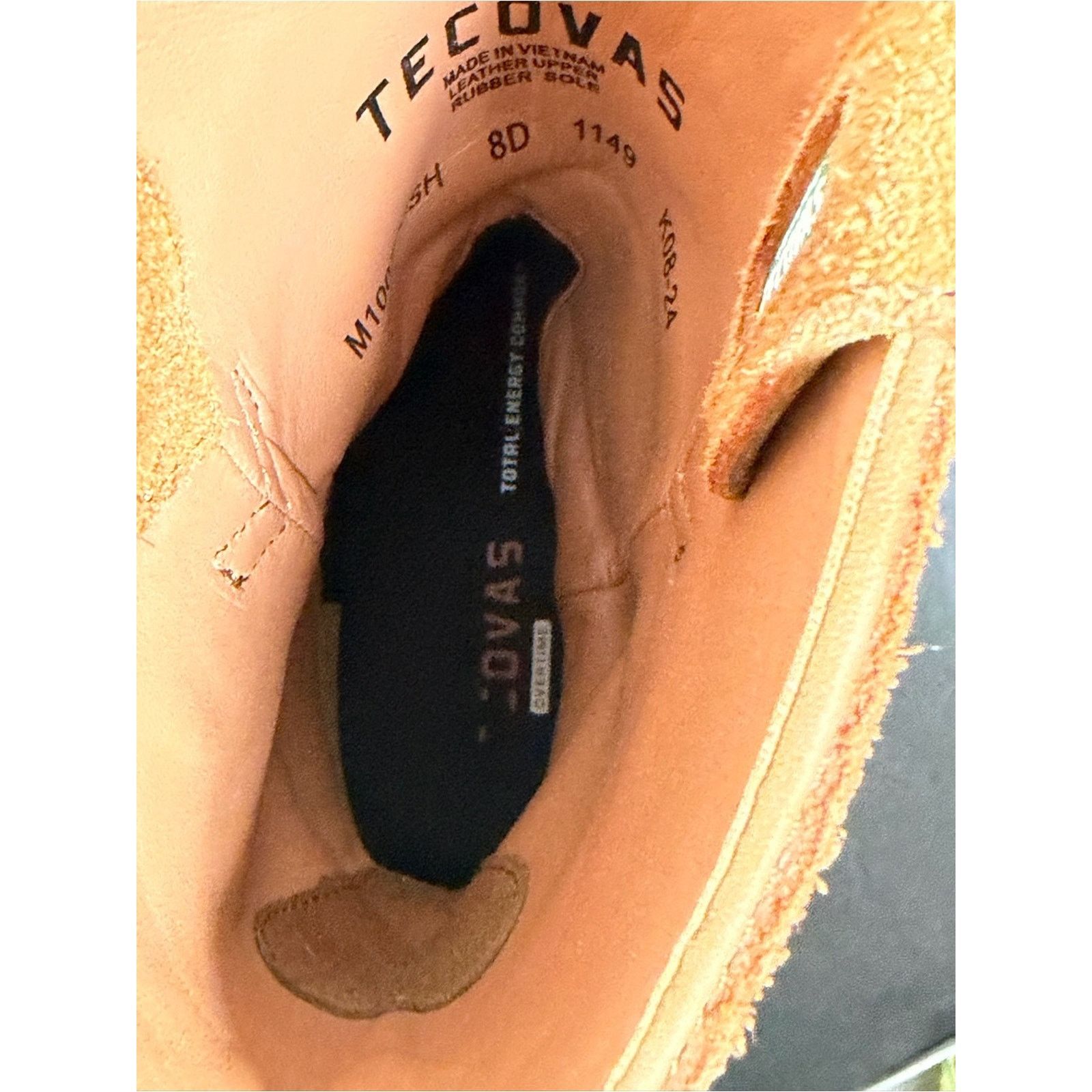 Tecovas Tecovas Rugged Roper Boot Mens 8D Cashew Roughout Cashew Size US 8 / EU 41 - 5 Thumbnail
