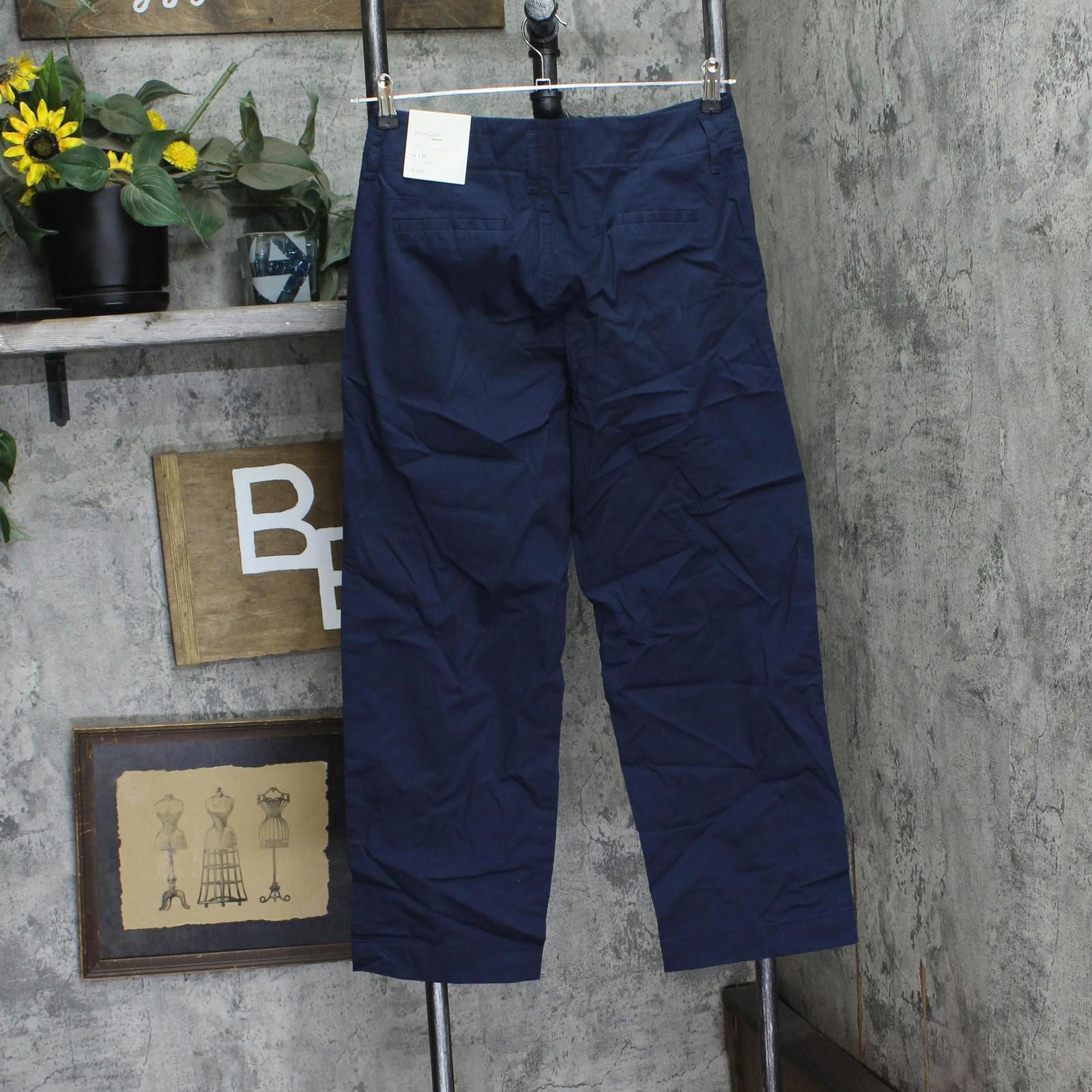 Designer Nwt A New Day Womens Ankle Chino Pants 89476958 Navy Blue 4 Size 27" / US 4 / IT 40 - 2 Thumbnail