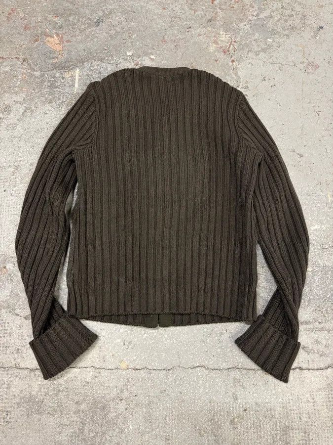 Moschino × Vintage Moschino Black Fur Wool Buttoned Longsleeves Size L / US 10 / IT 46 - 7 Thumbnail