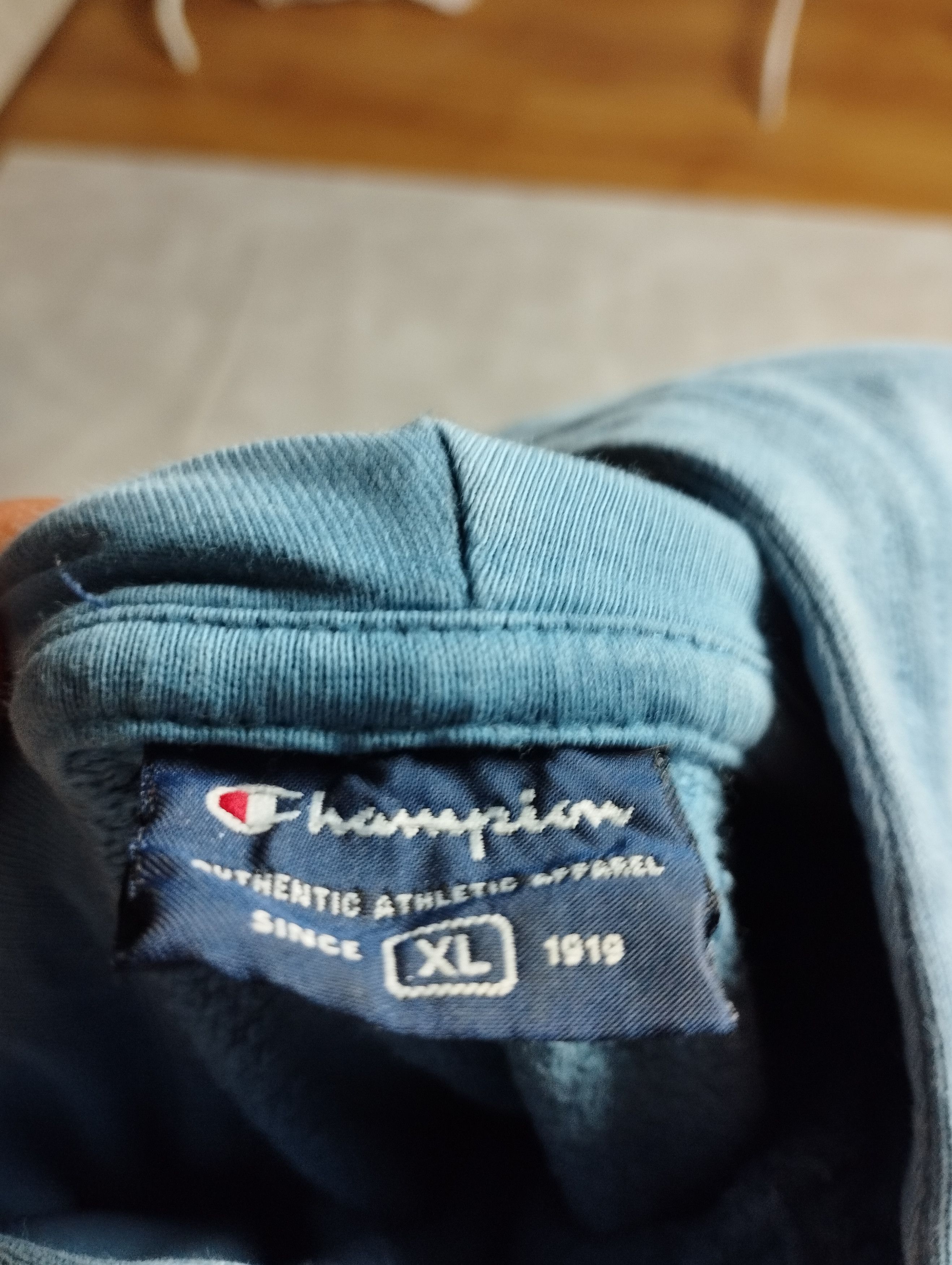Champion × Vintage Vintage 90s Baby Blue Champion Duke University Hoodie Size US XL / EU 56 / 4 - 8 Thumbnail