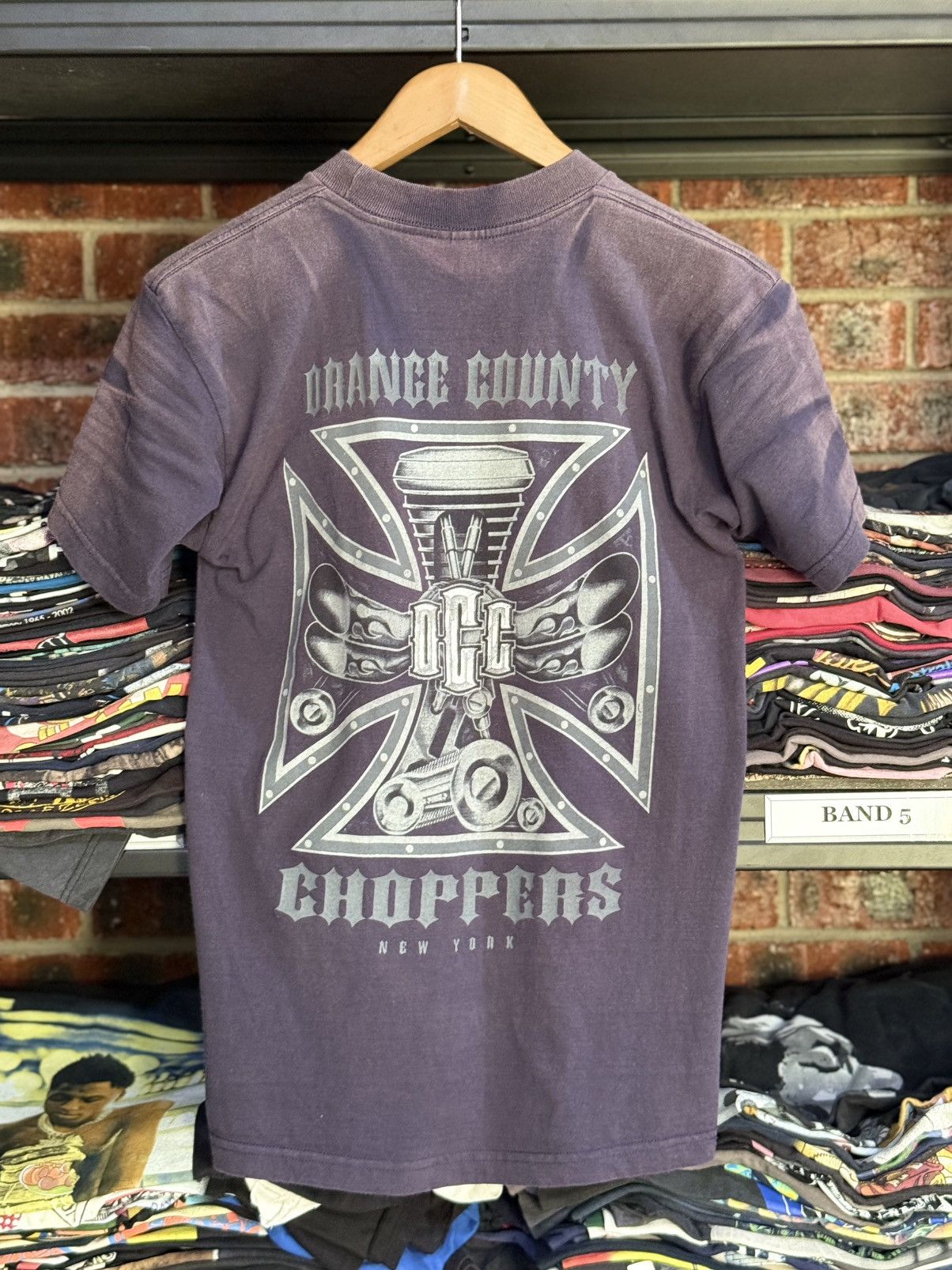 Vintage Thrashed Vintage West Cooper Orange County Sun Faded Tee Size US M / EU 48-50 / 2 - 1 Thumbnail