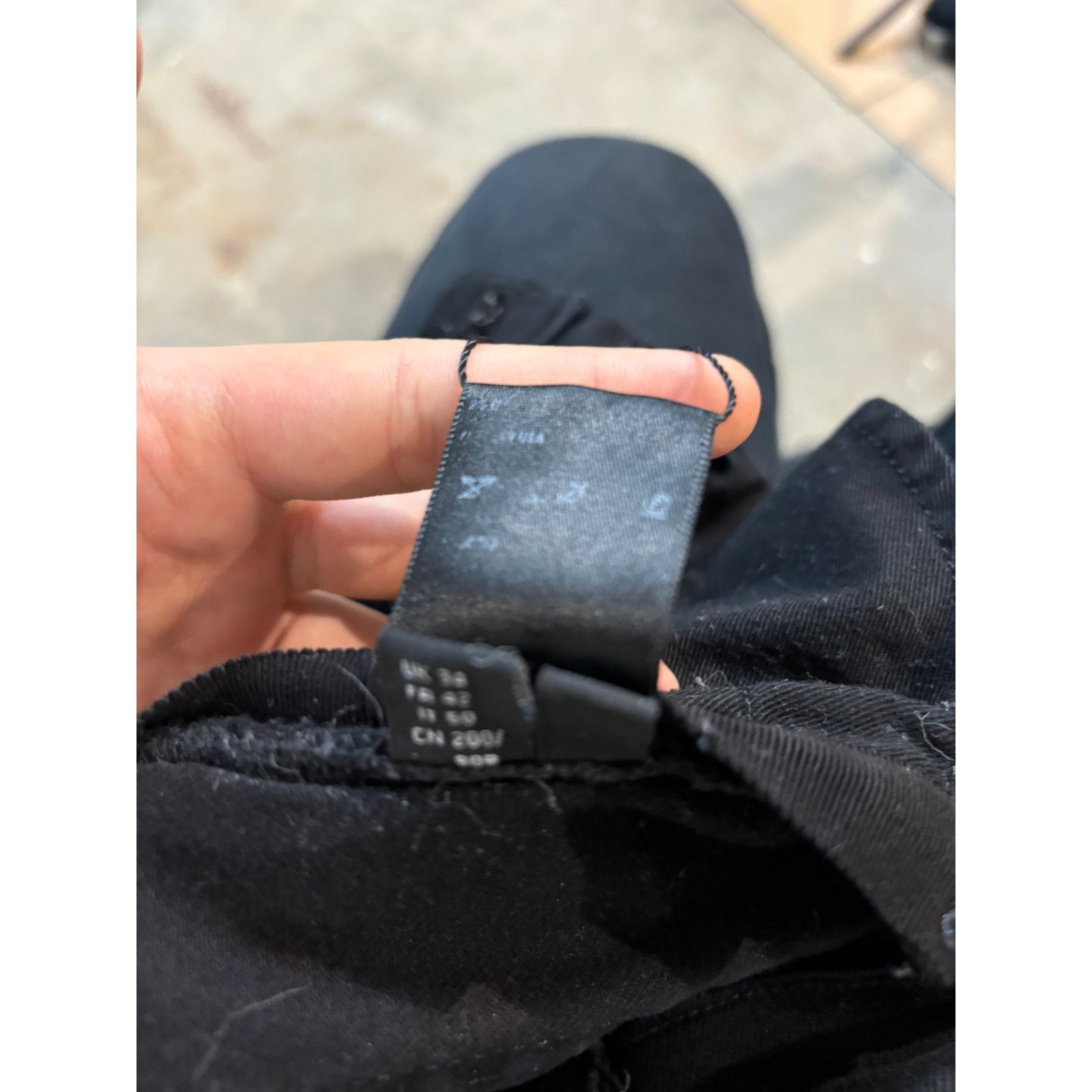 Amiri Amiri MX1 Black Aloha Patch (Missing Button) Used 34 Size US 34 / EU 50 - 6 Thumbnail