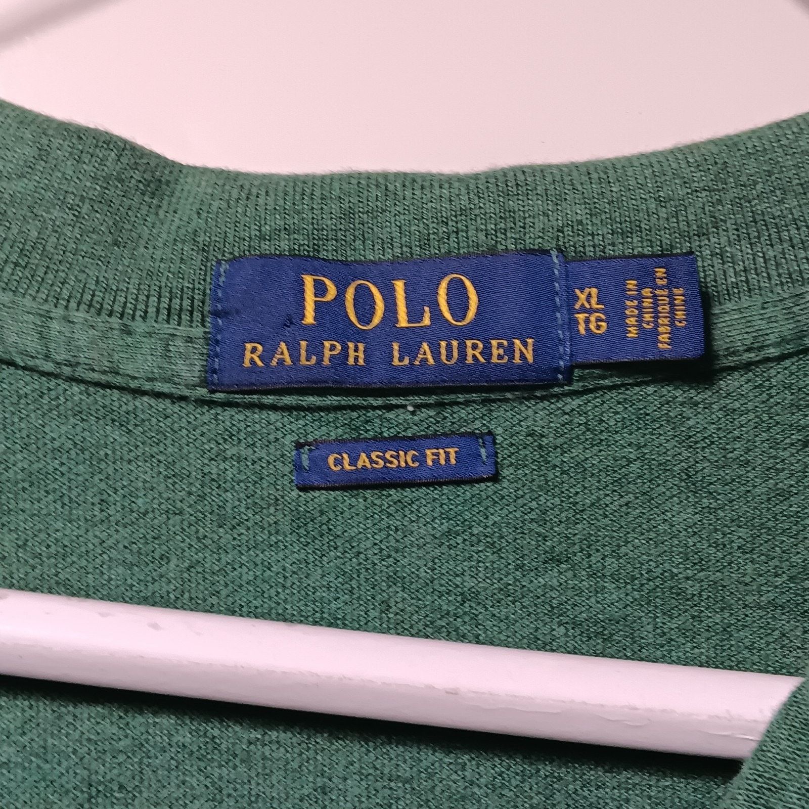 Polo Ralph Lauren Polo Ralph Lauren Men’s Polo Shirt Green Size XL Classic Fit Size US XL / EU 56 / 4 - 3 Thumbnail
