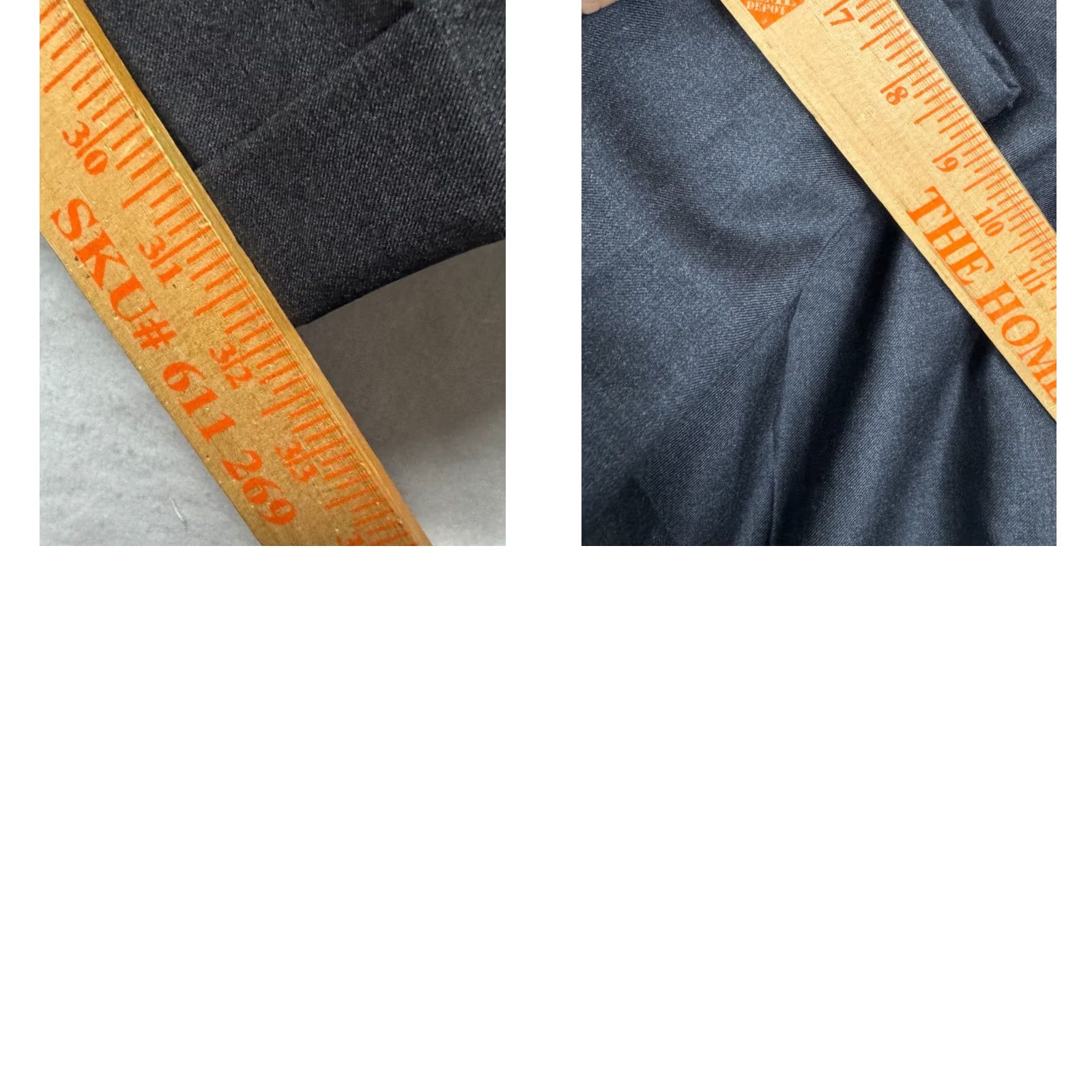 Brooks Brothers Brooks Brothers Golden Fleece Dress Pants Hand Tailored Men Wool Black Cuff 35x32 Size US 35 - 8 Thumbnail