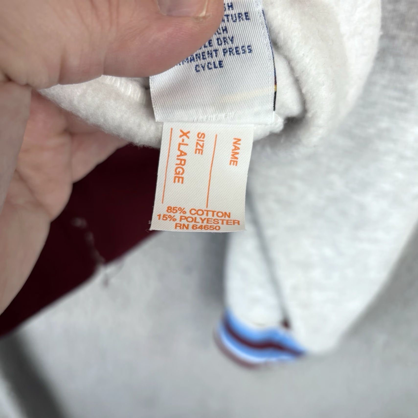 Vintage VINTAGE Varsity Sweatshirt Womens XL Cheer Mustangs Heather Gray 80s Made USA Size XL / US 12-14 / IT 48-50 - 4 Thumbnail